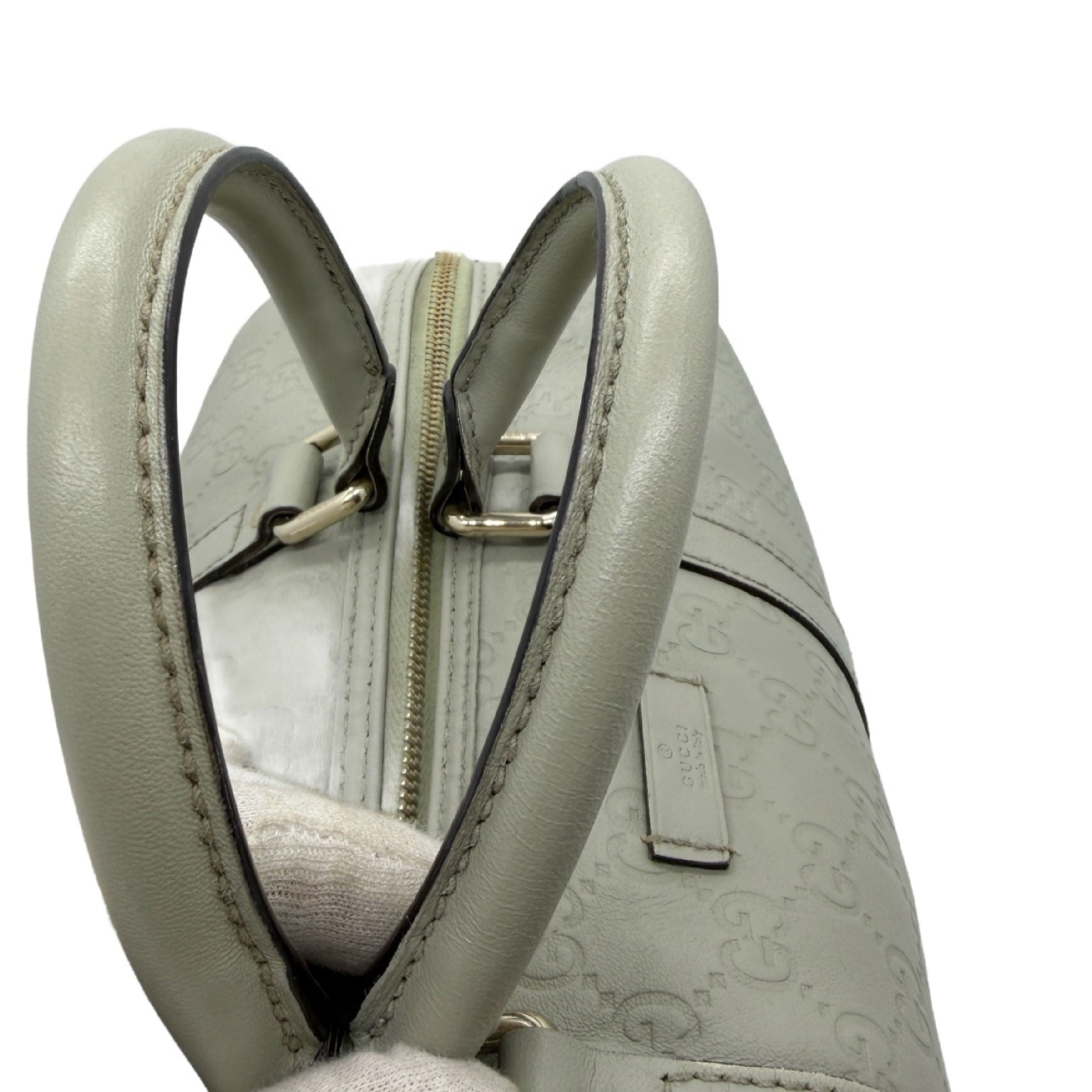 Guccissima GG embossed leather Boston bag — view 10