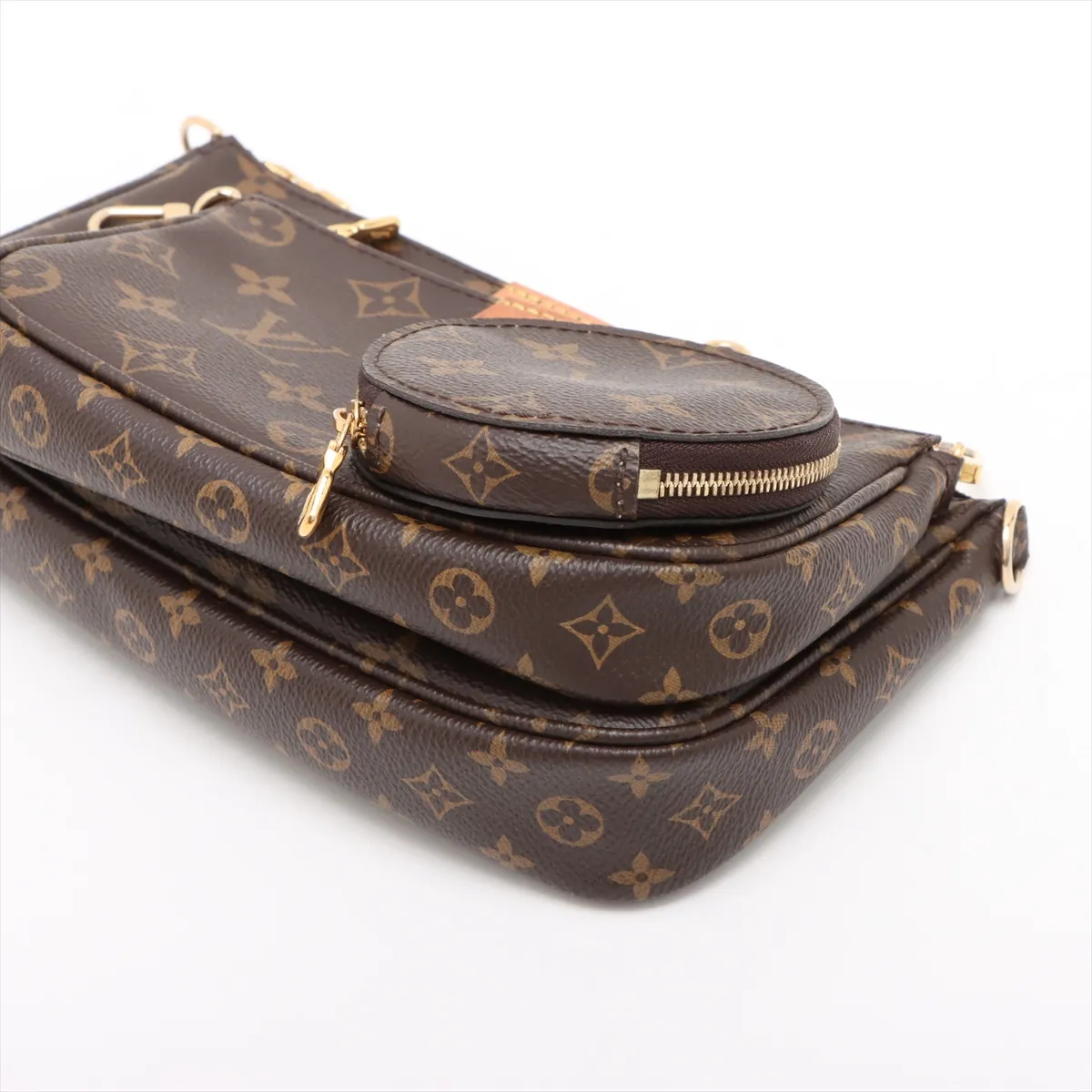 Monogram Multi Pochette Accessoire M44813 TA4240 Brown RFID Reactive — view 5