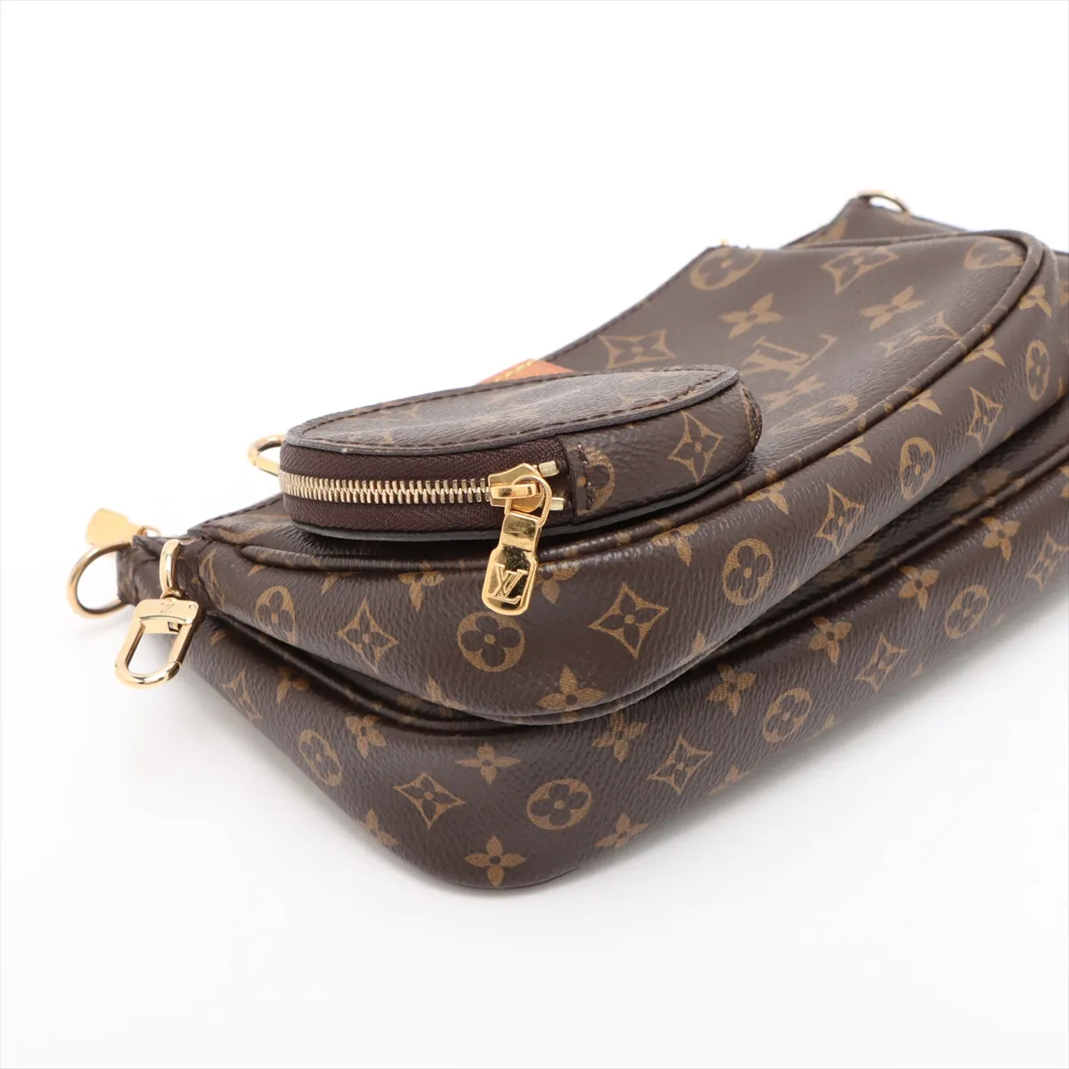 Monogram Multi Pochette Accessoire M44813 TA4240 Brown RFID Reactive — view 6