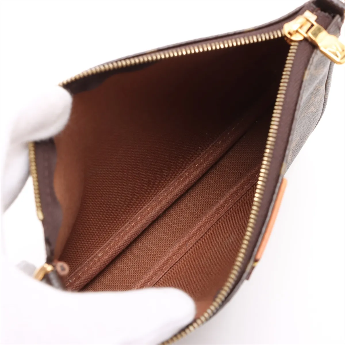 Monogram Multi Pochette Accessoire M44813 TA4240 Brown RFID Reactive — view 10