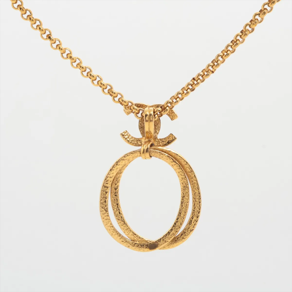 Coco Mark 96P Necklace, GP Gold. Shows — view 2