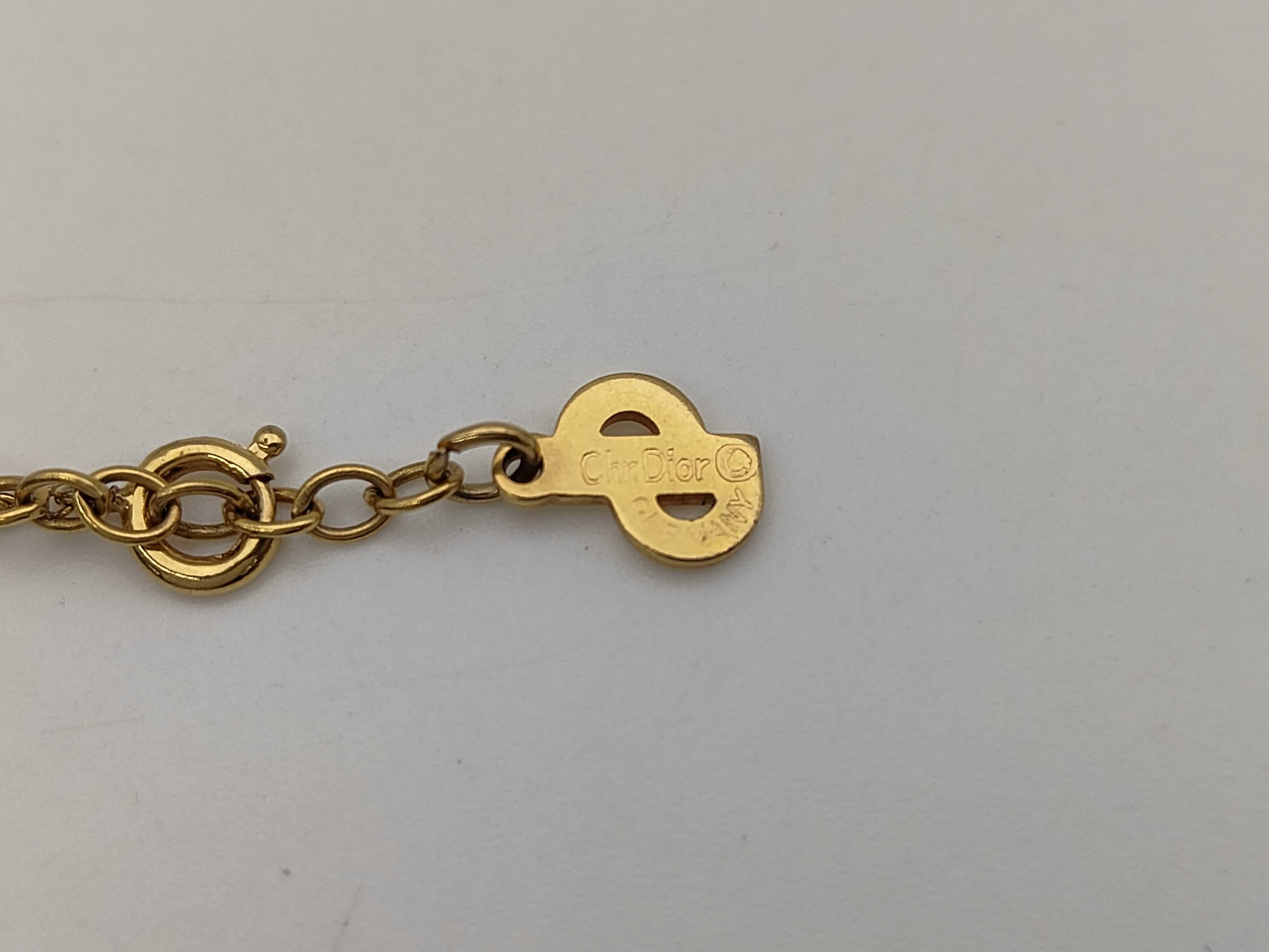 logo rhinestone necklace — view 5
