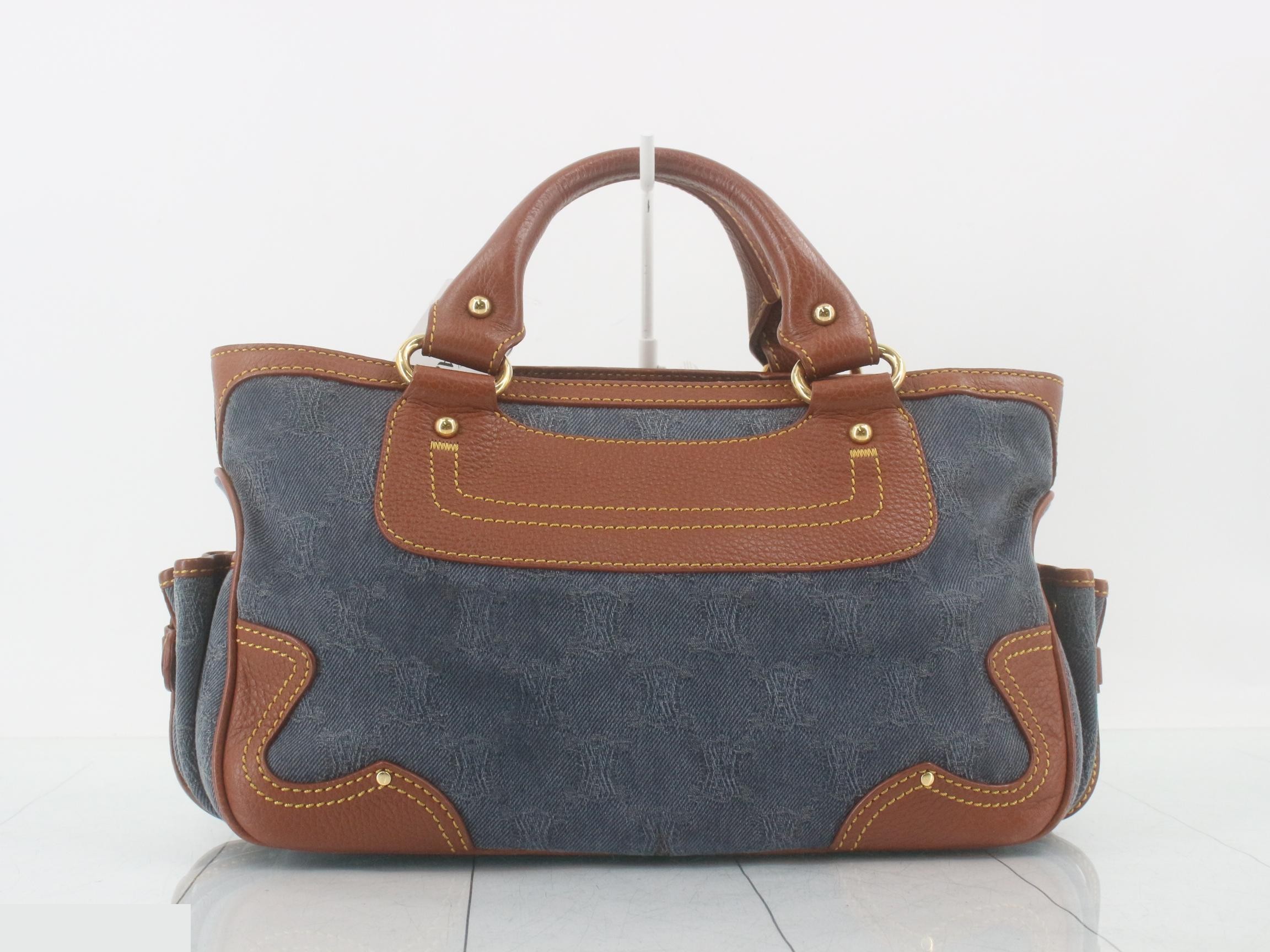Other lines: Bags & Handbags - Boogie Paris Macadam pattern - Blue & Brown — view 2