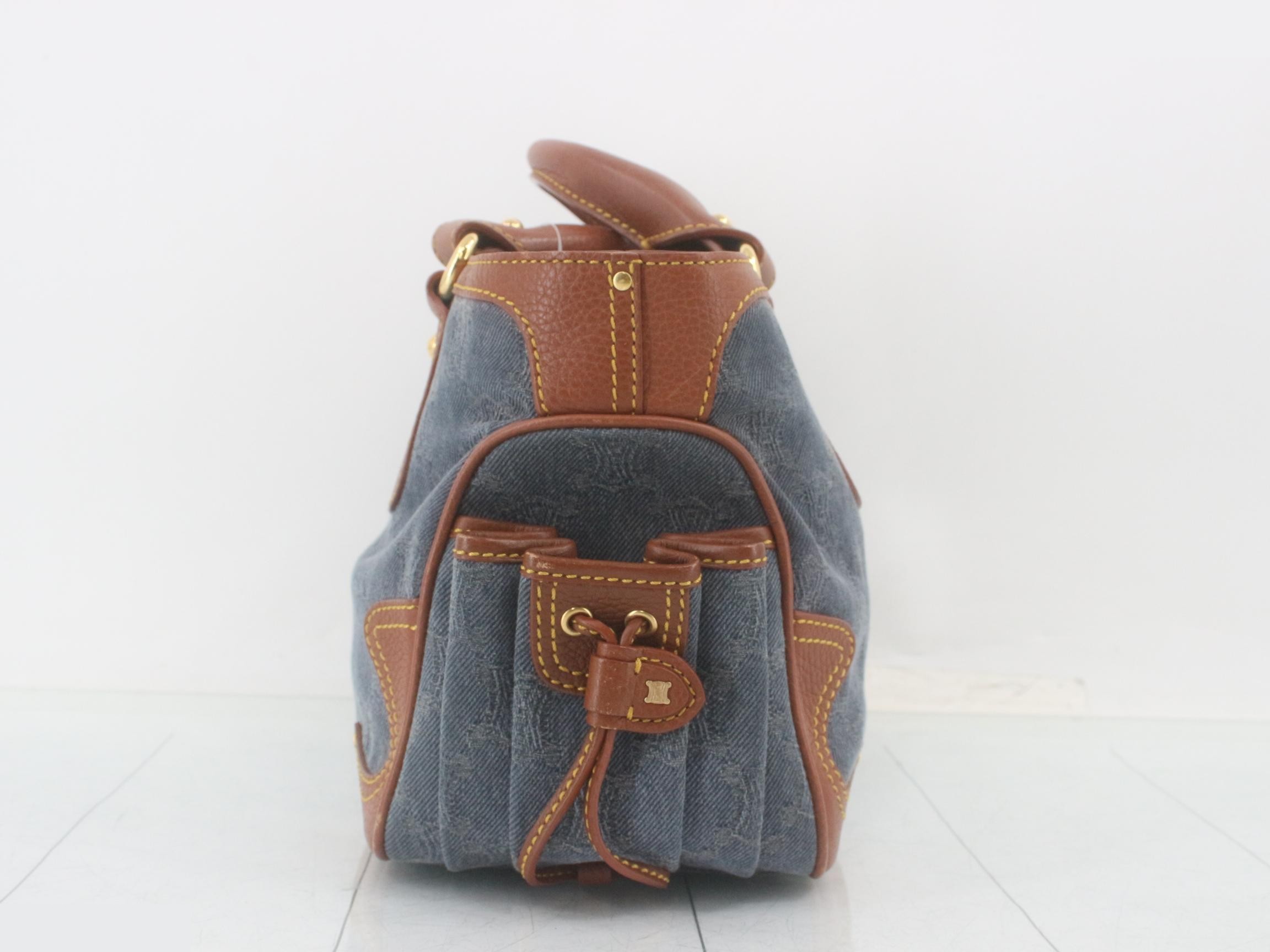 Other lines: Bags & Handbags - Boogie Paris Macadam pattern - Blue & Brown — view 3