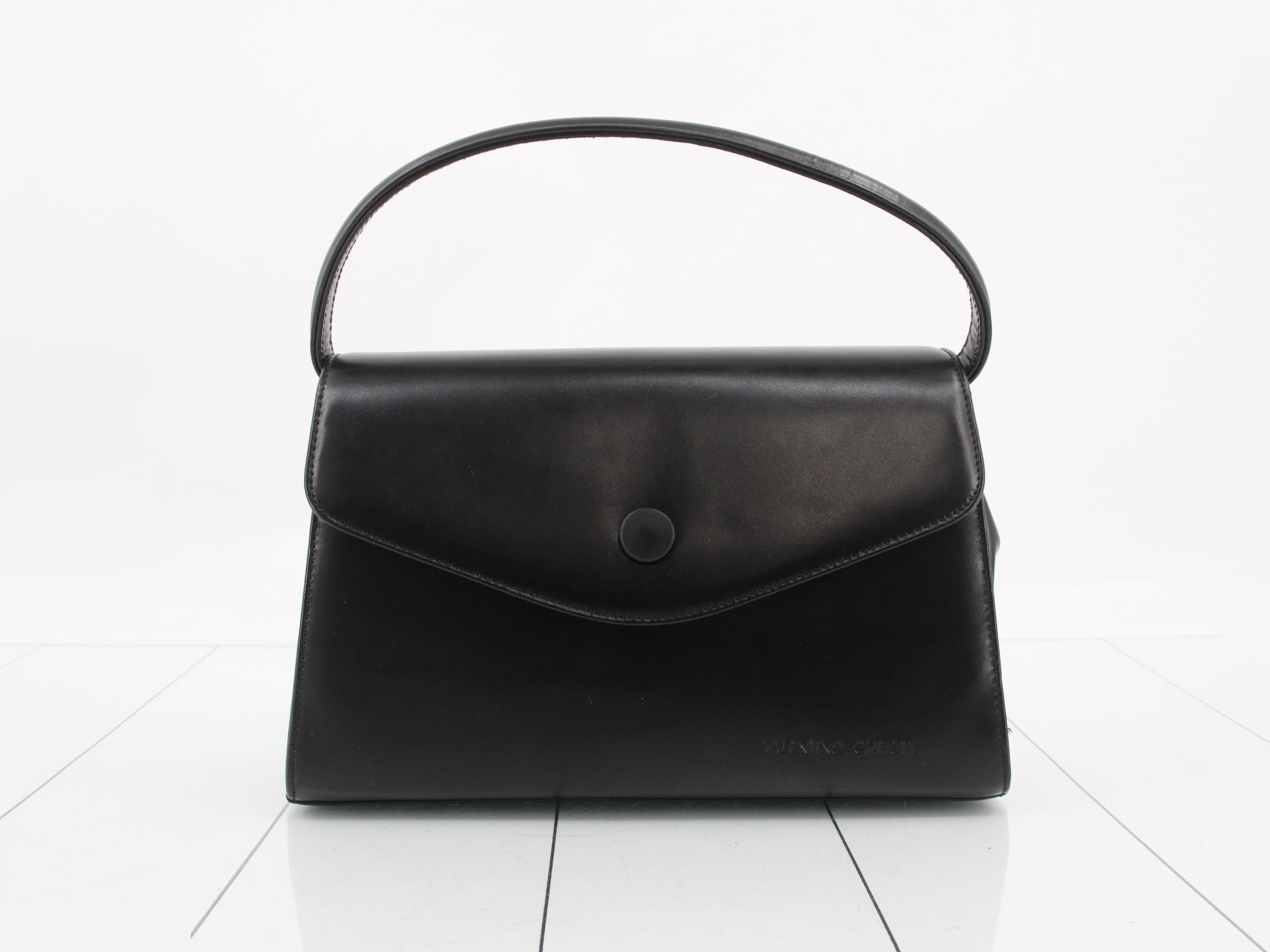 Handbag, leather, black