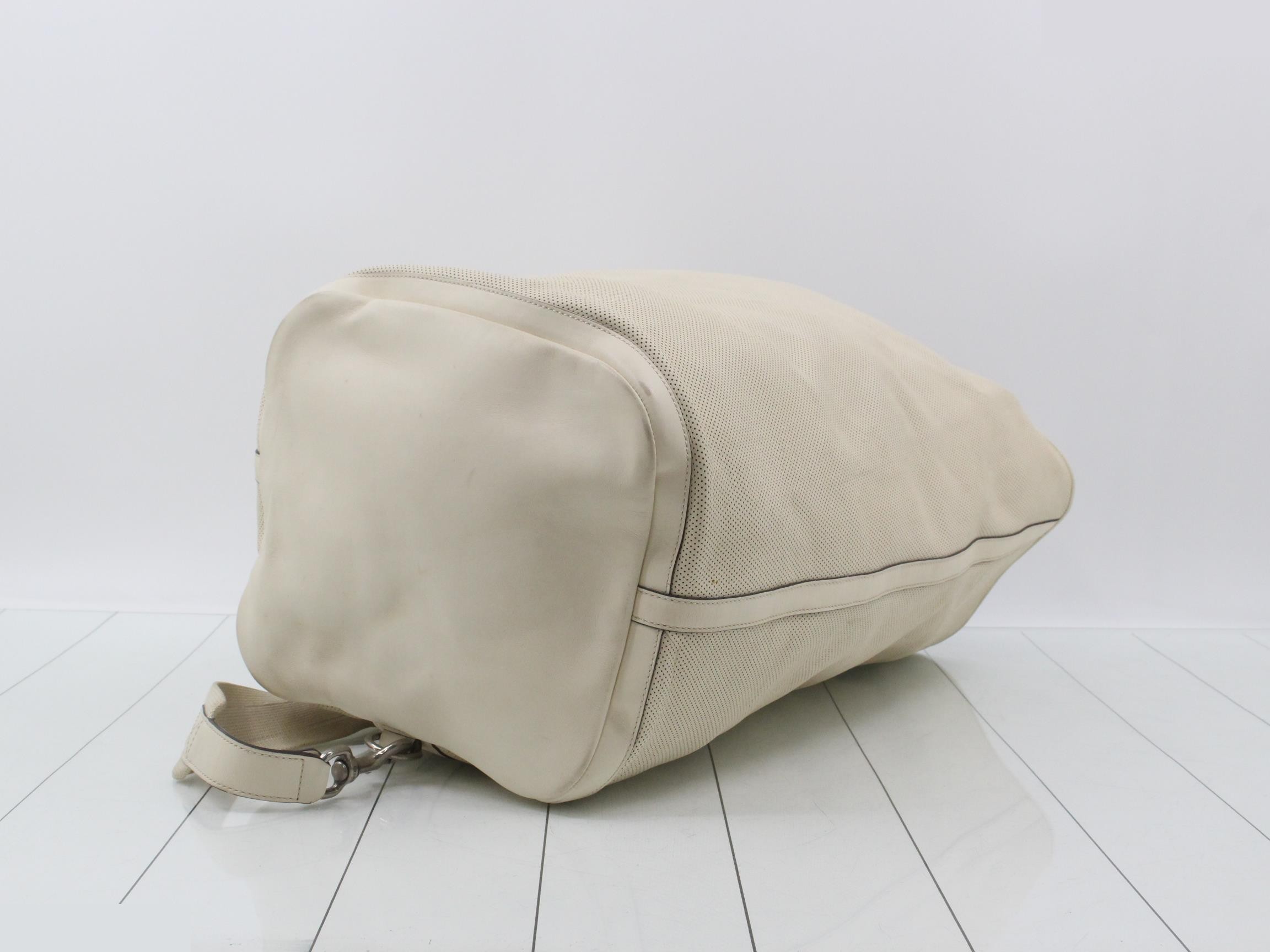 Perforated Leather 2-Way Shoulder Bag — view 6