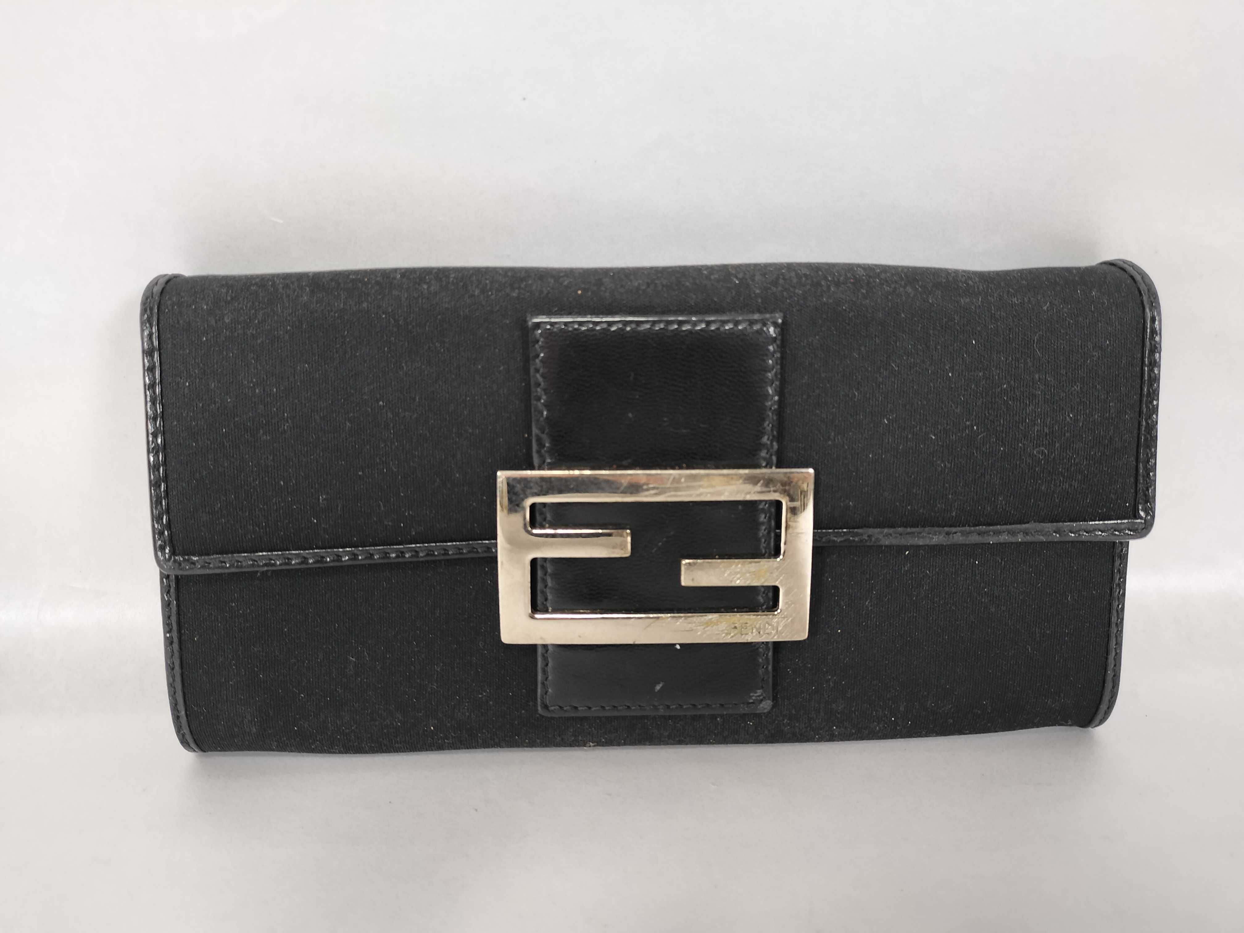 Mamma Fendi Mamma Black Long Wallet