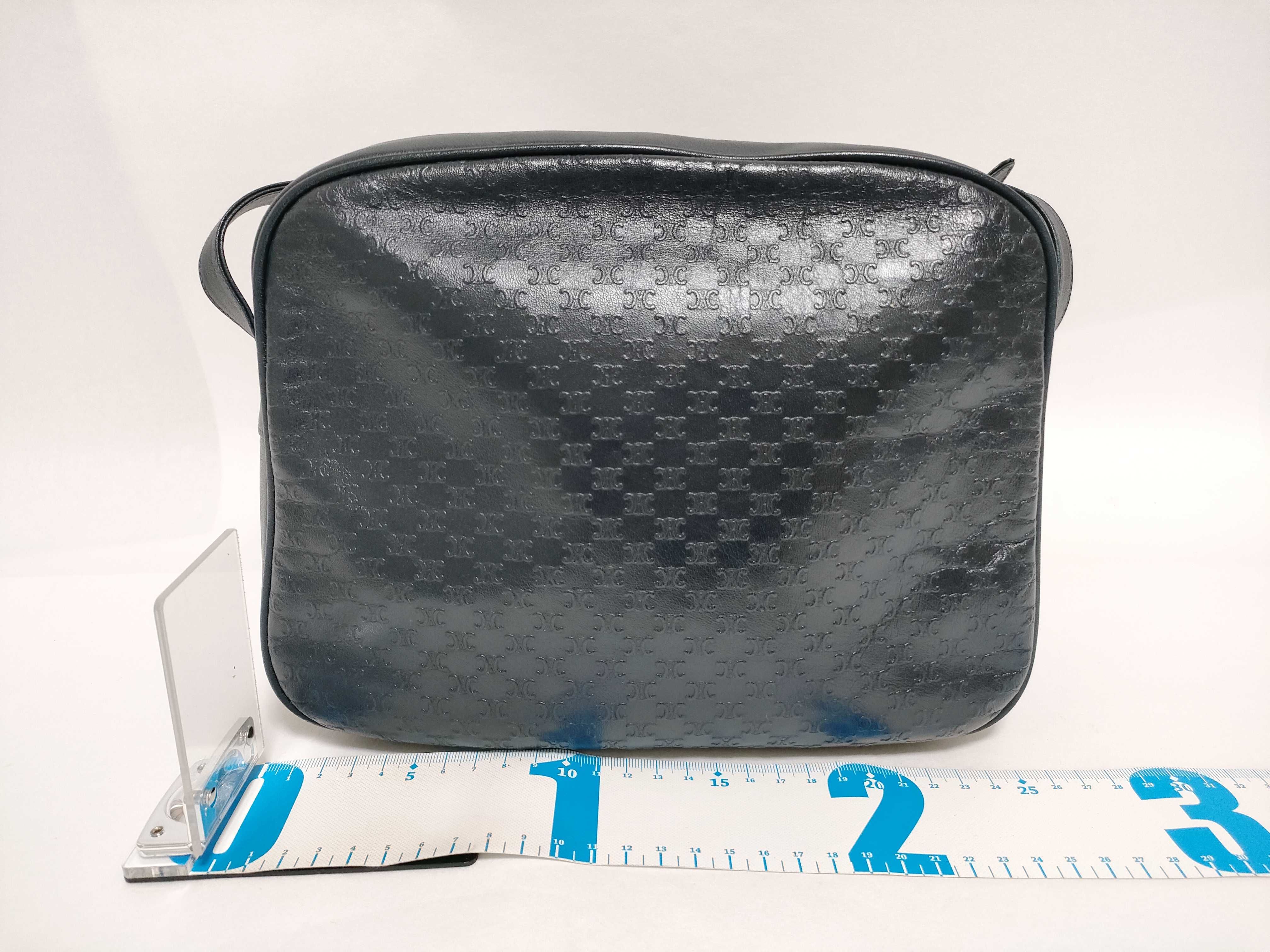 Macadam Shoulder Bag, Navy — view 2