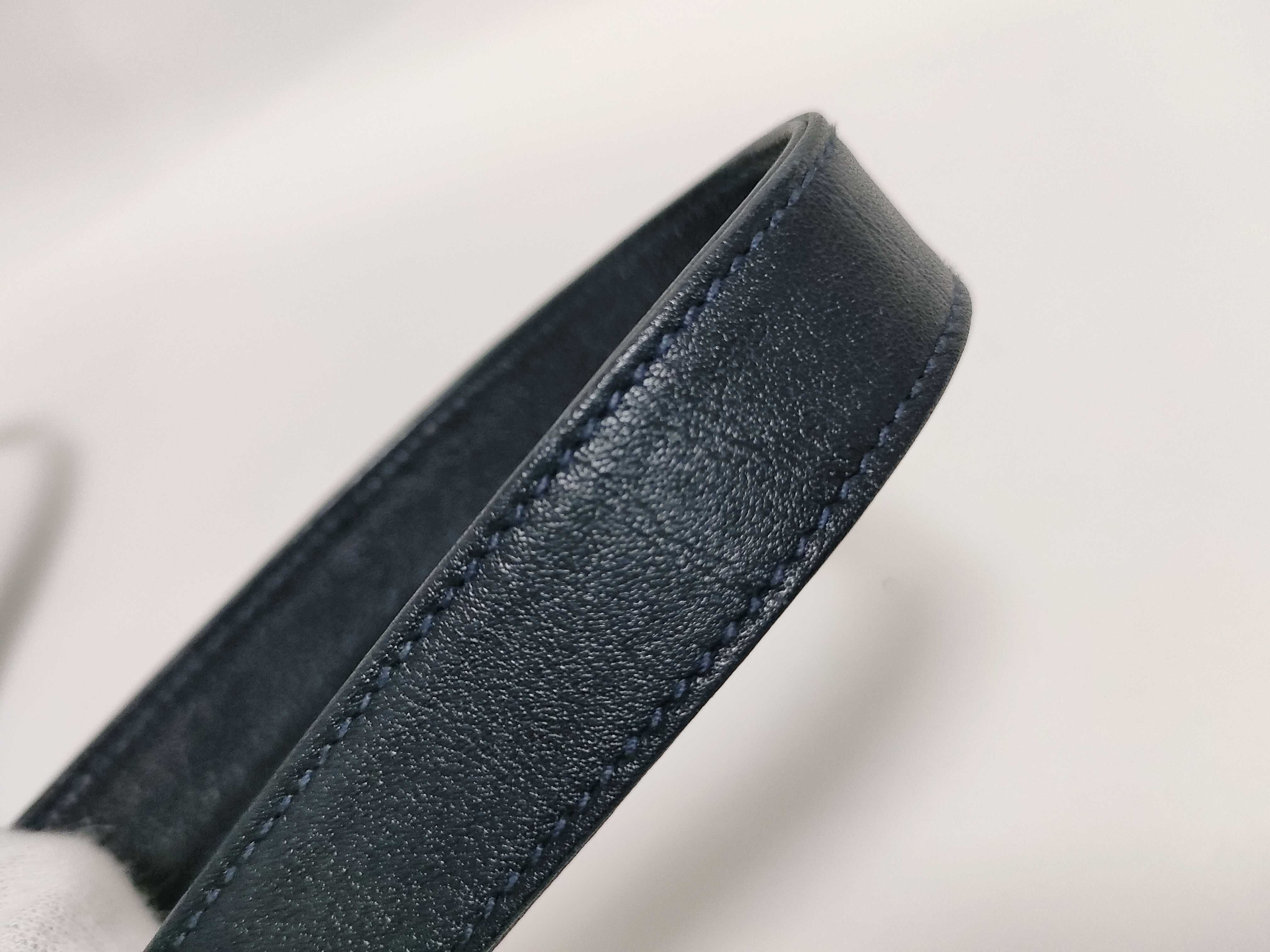 Macadam Shoulder Bag, Navy — view 4