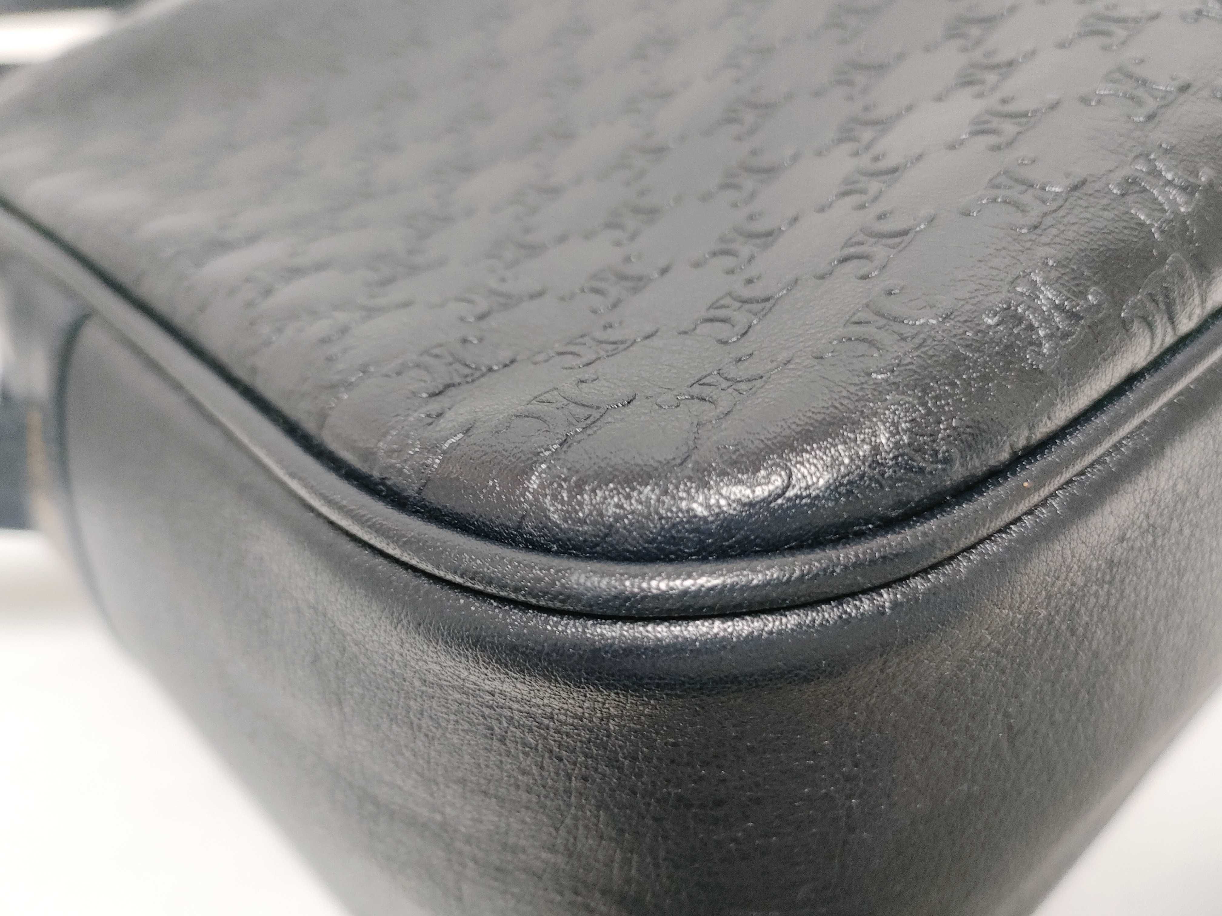 Macadam Shoulder Bag, Navy — view 7