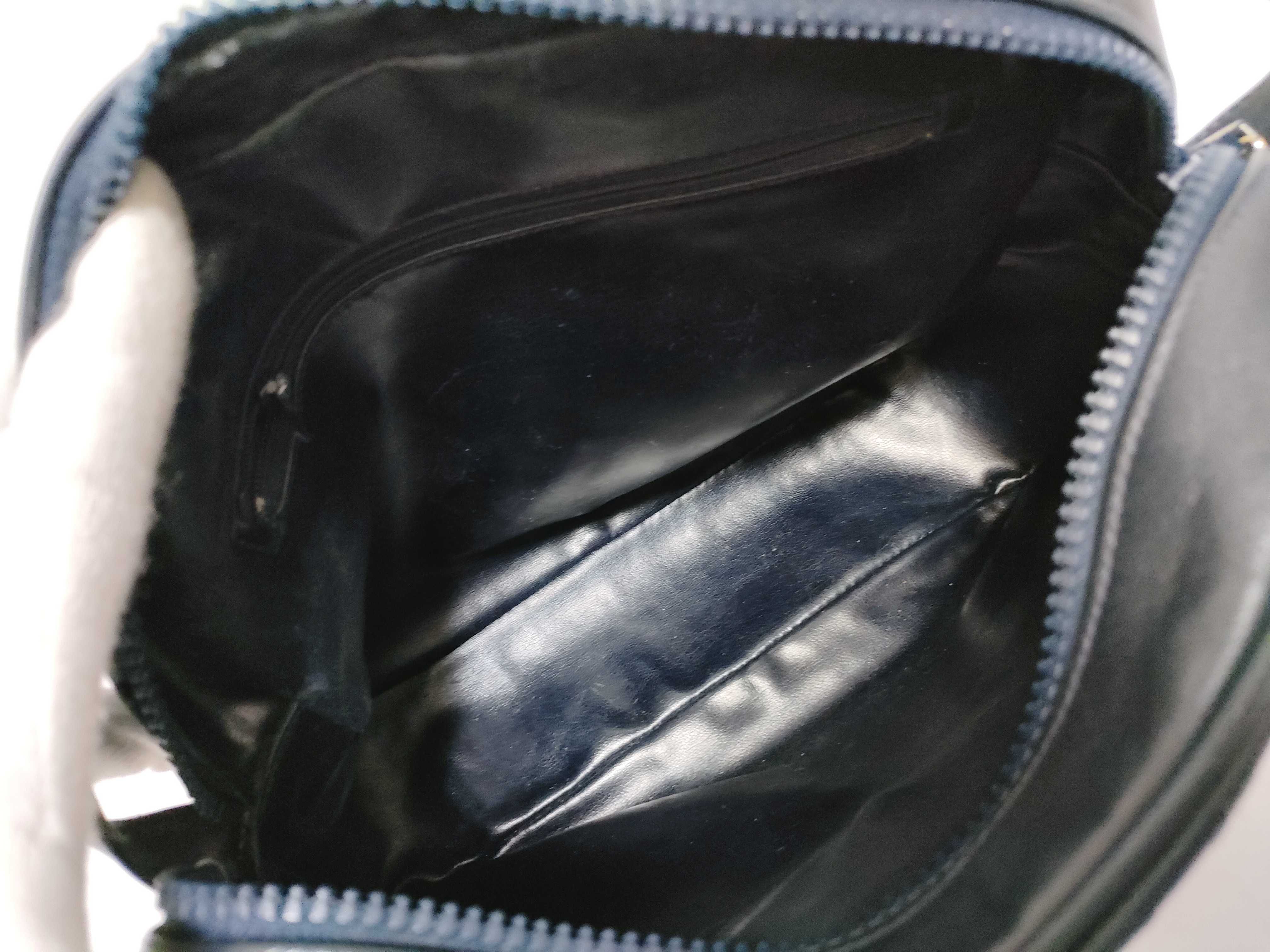 Macadam Shoulder Bag, Navy — view 10