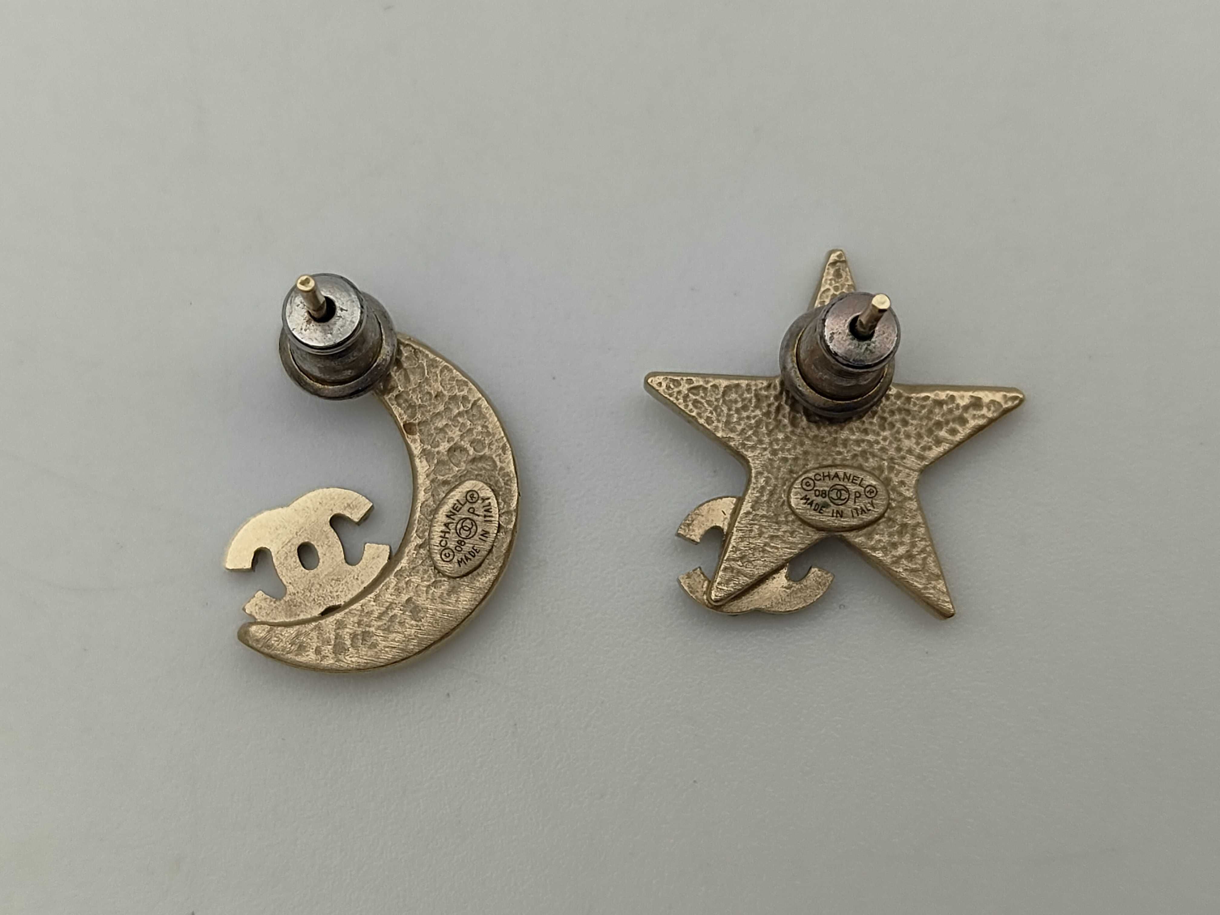 Star Moon Coco Mark Earrings 08P — view 2