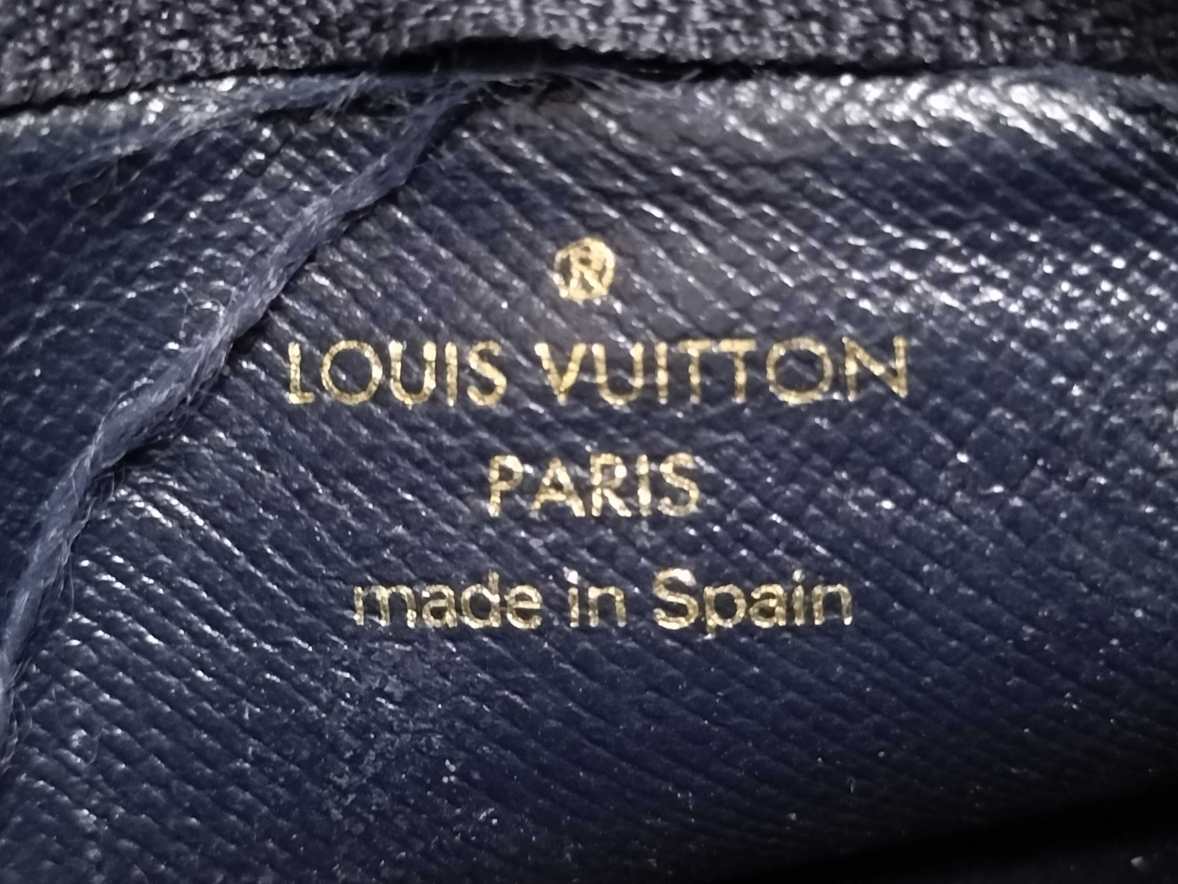 Monogram Mini Lin Pochette Clé Ivory Coin Case — view 10