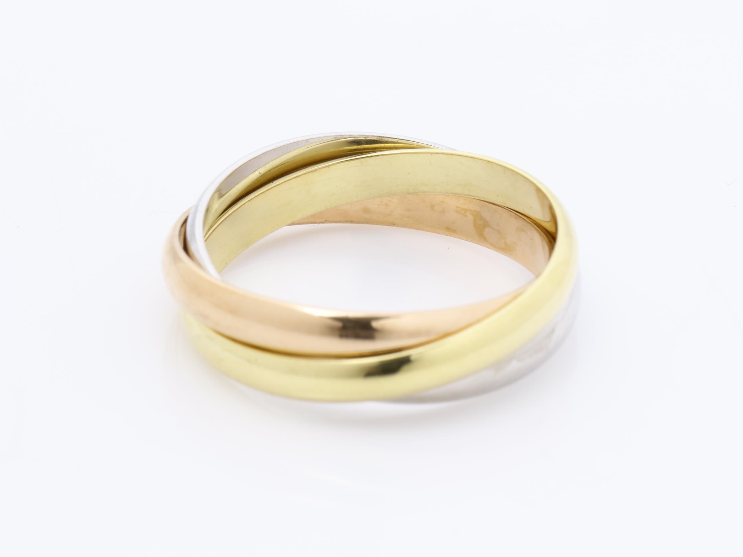 Au750 Trinity Ring 56 5.9g — view 4