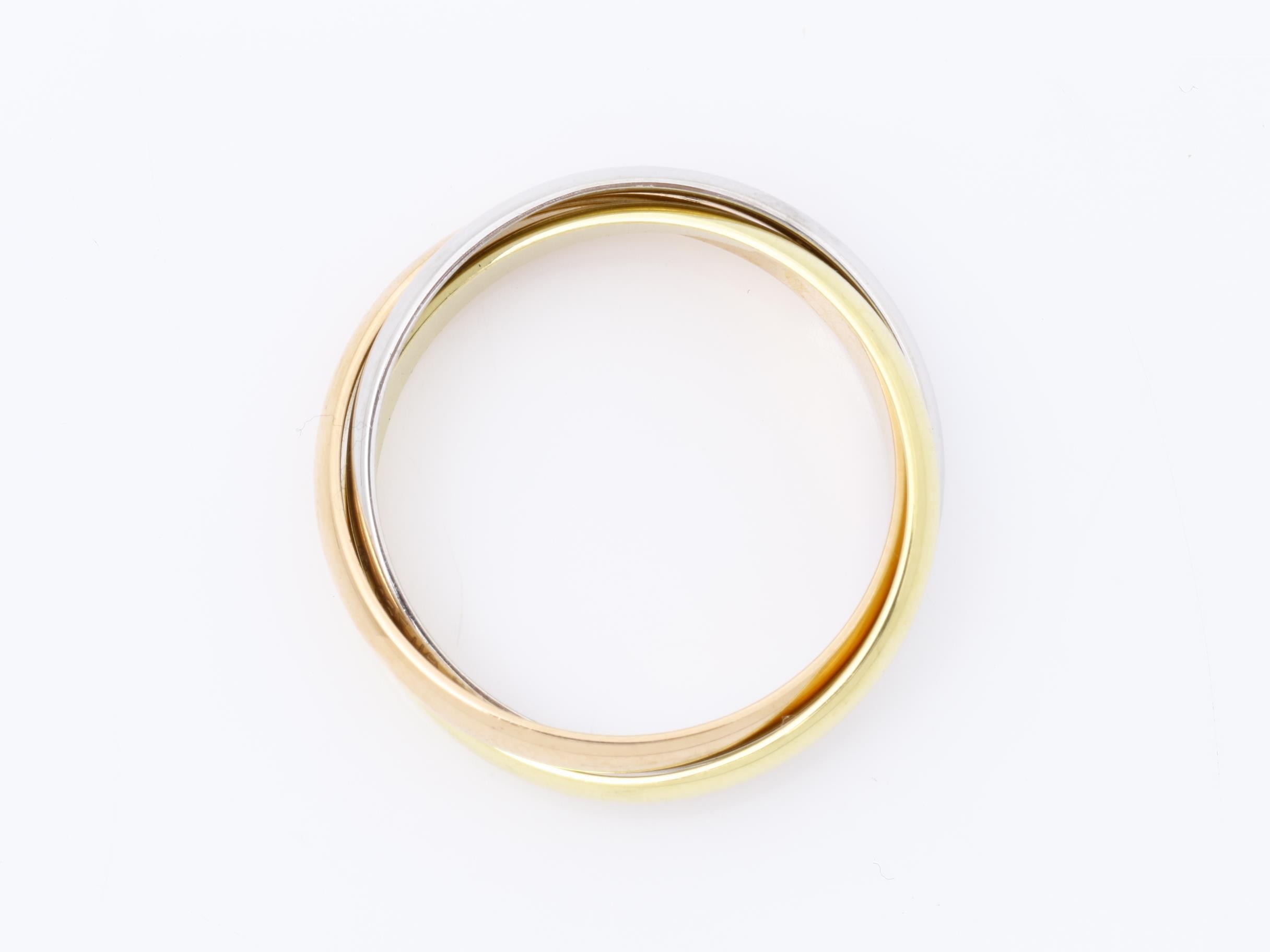 Au750 Trinity Ring 56 5.9g — view 5