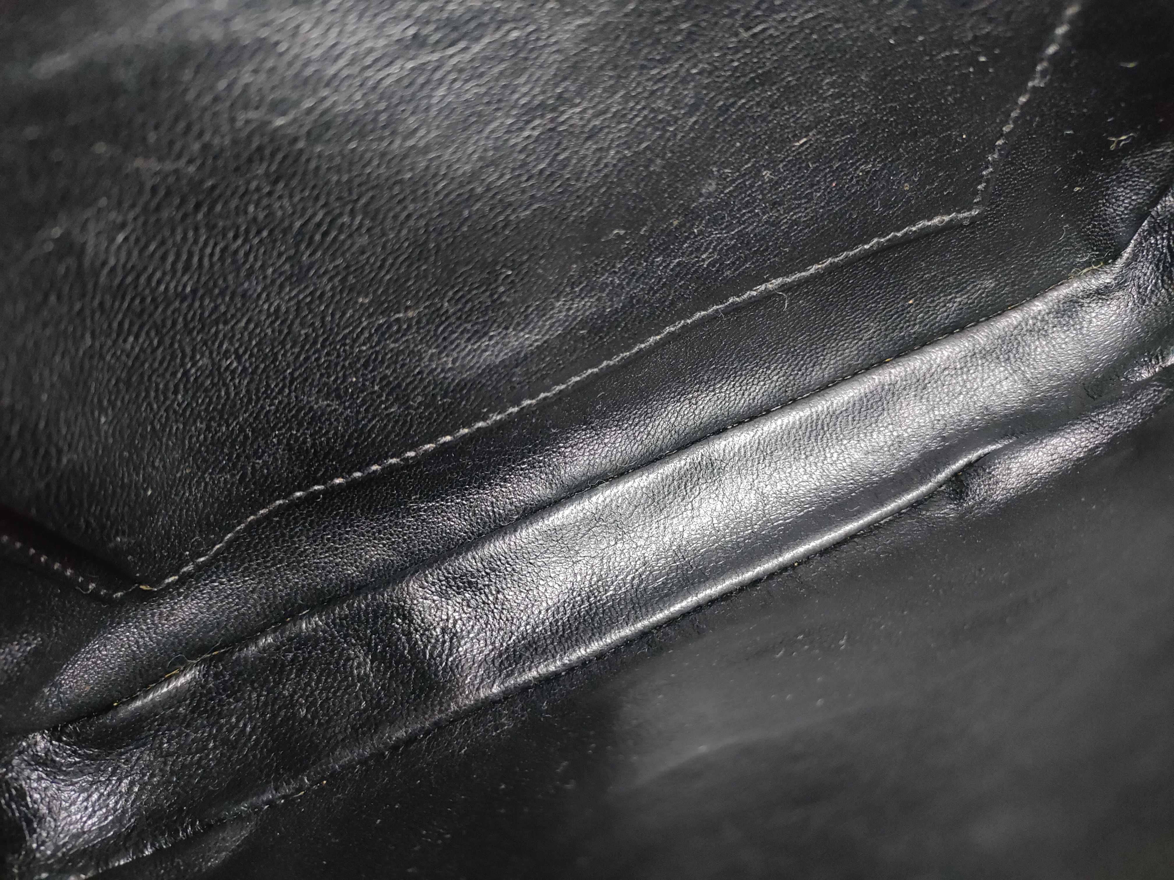 Leather Carriage Hardware Shoulder Bag — view 11