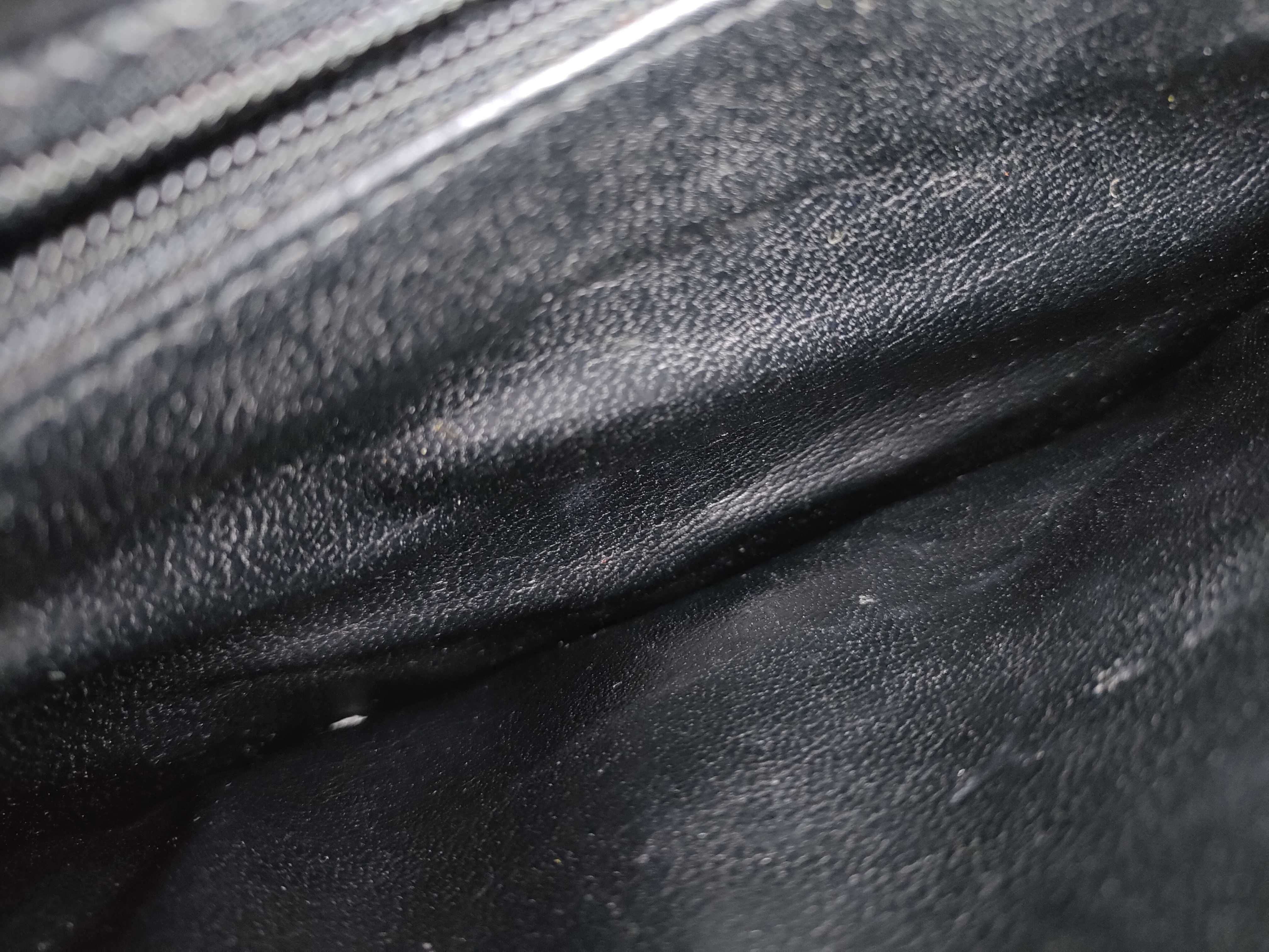 Leather Carriage Hardware Shoulder Bag — view 10