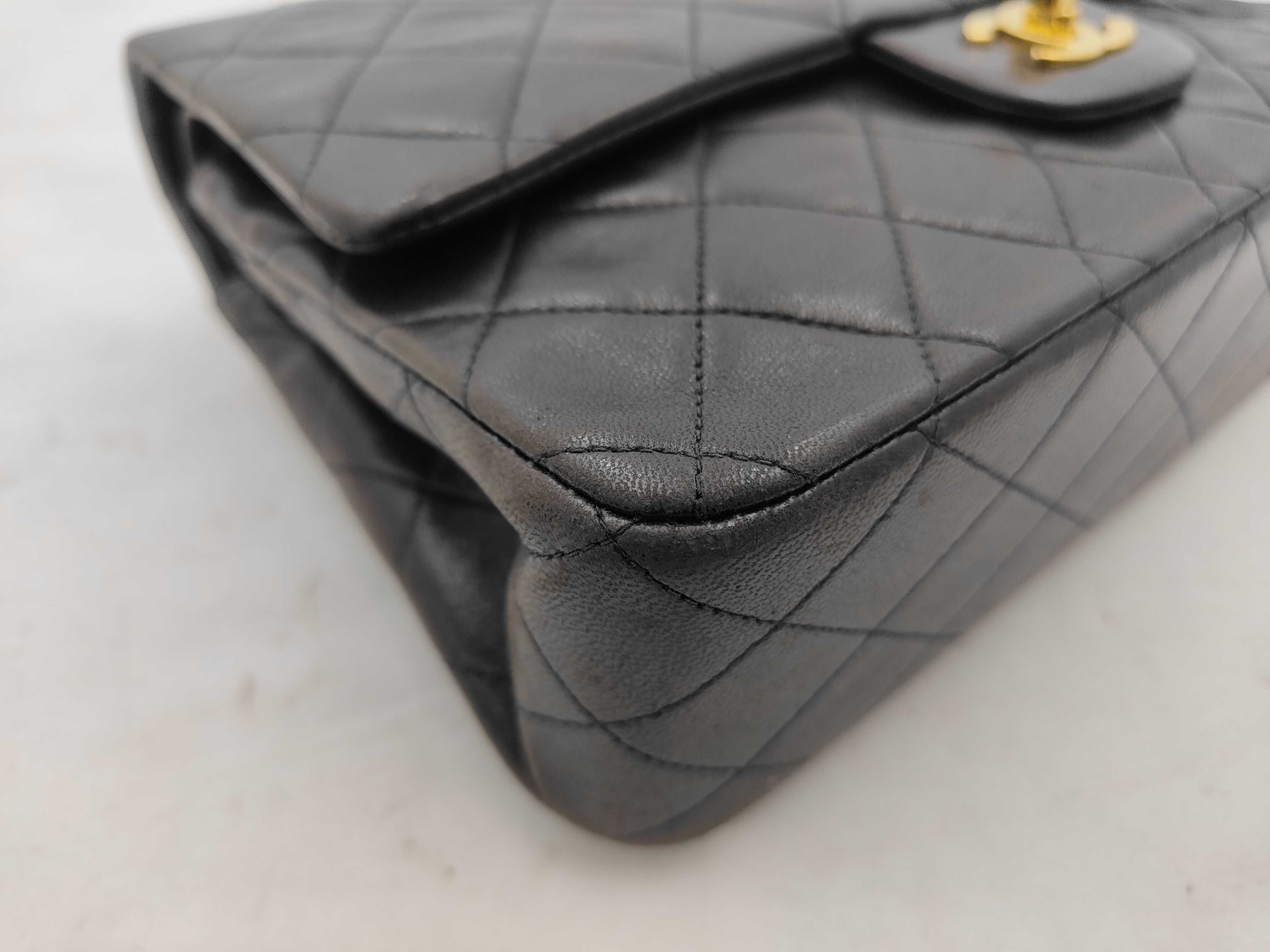Matelassé 25 Lambskin Double Flap Double Chain Shoulder Bag — view 6