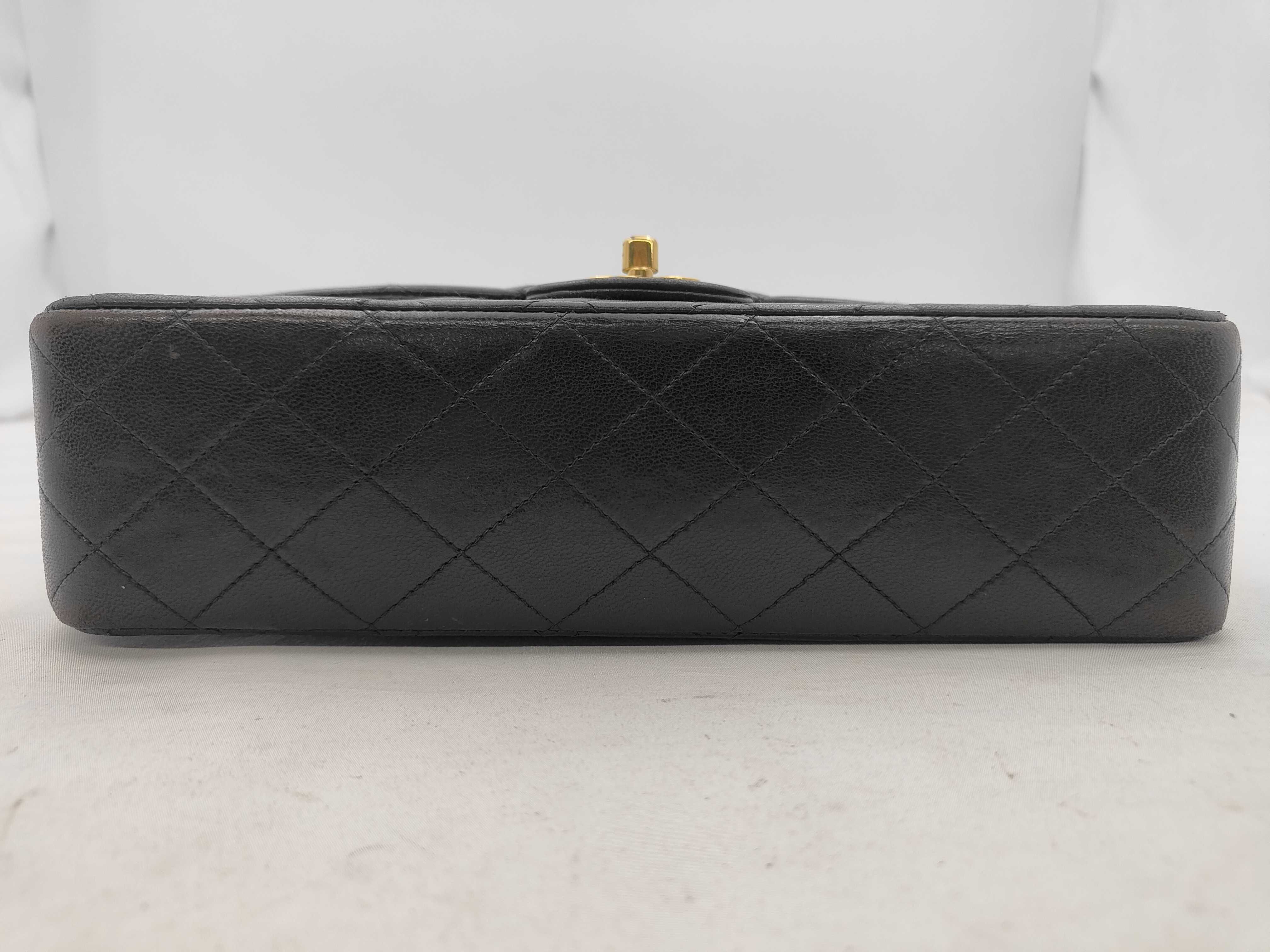 Matelassé 25 Lambskin Double Flap Double Chain Shoulder Bag — view 7