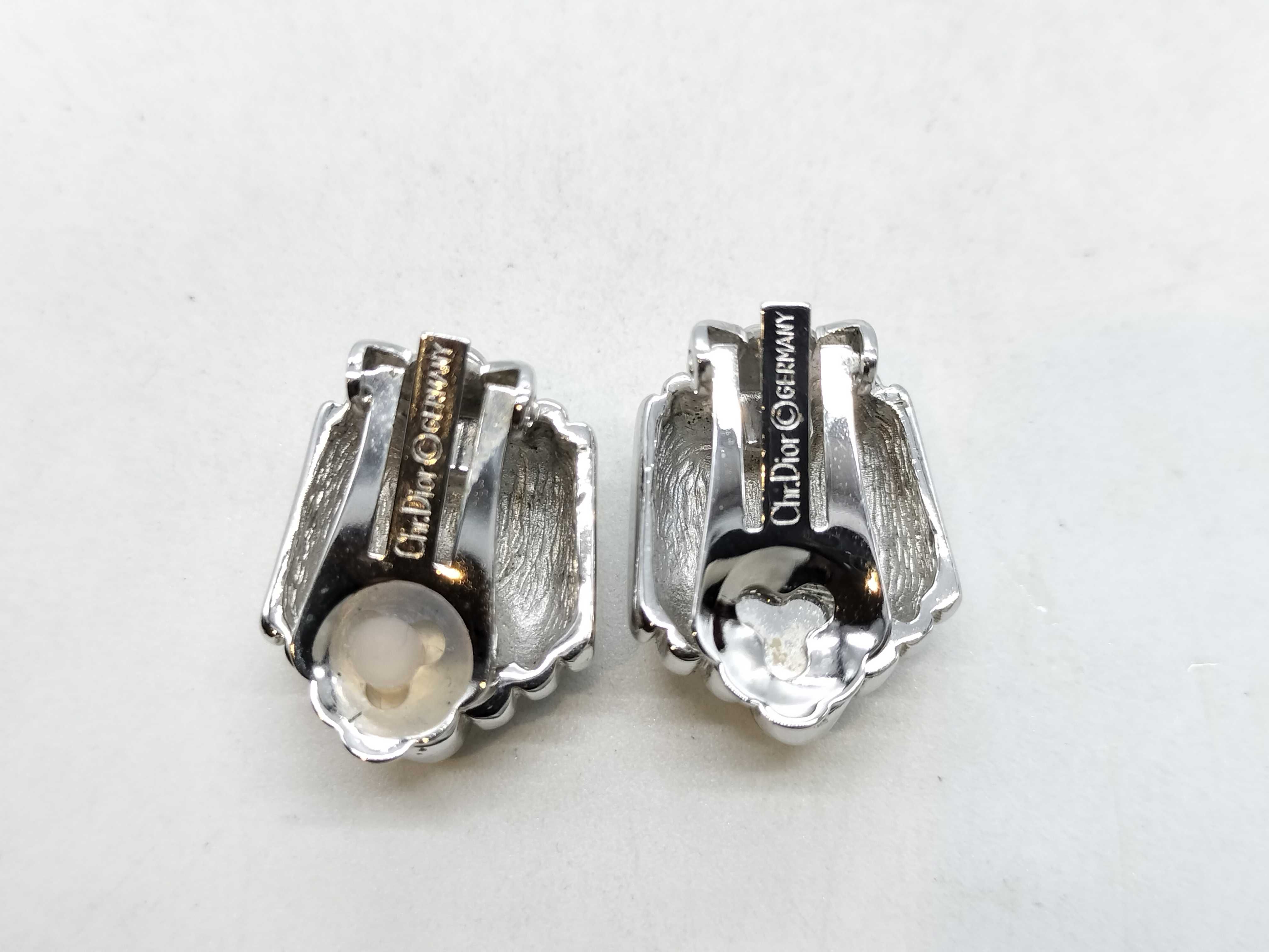 Rhinestone Earrings — view 3