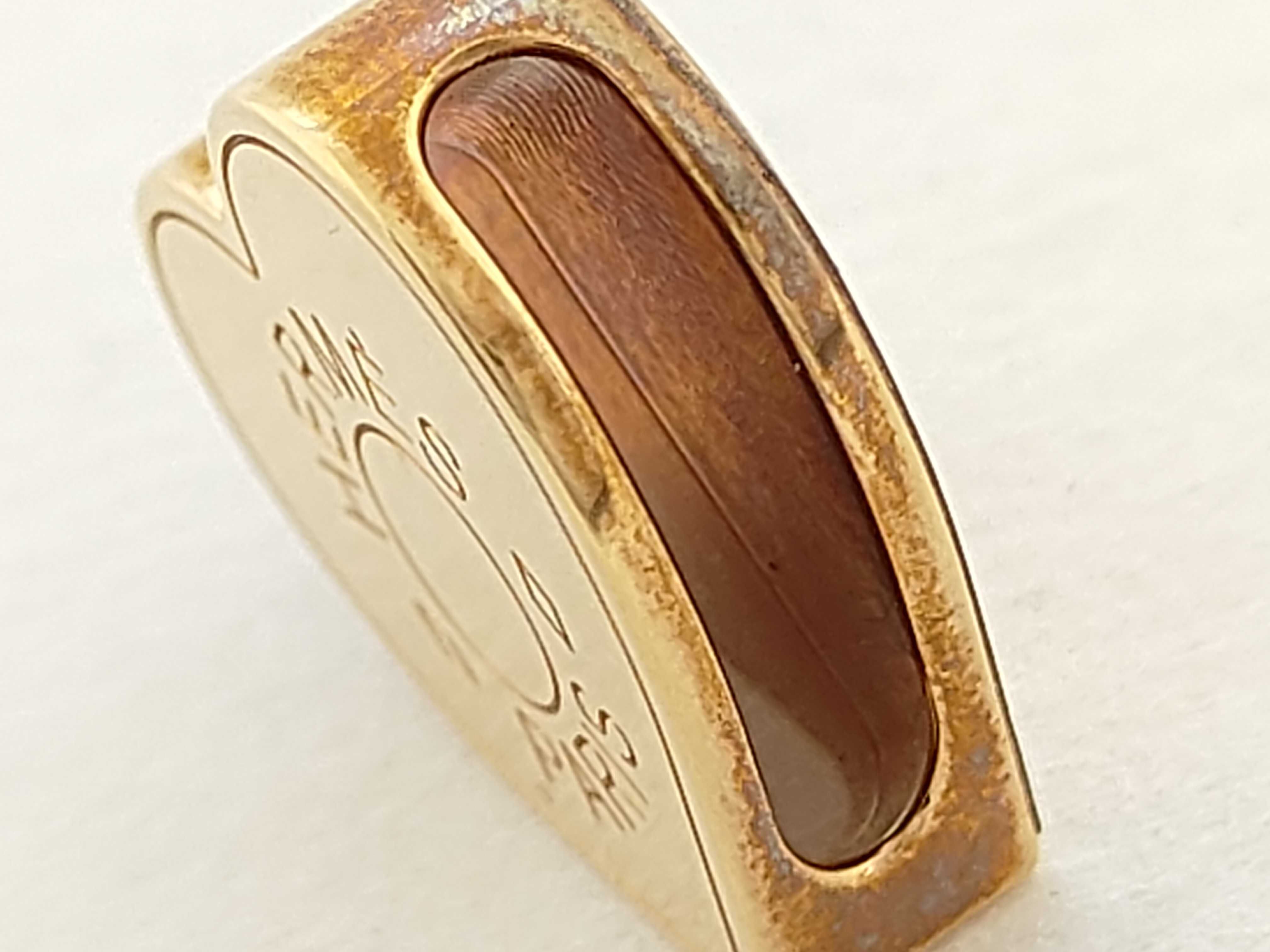 scarf ring, gold, other accessories — view 8