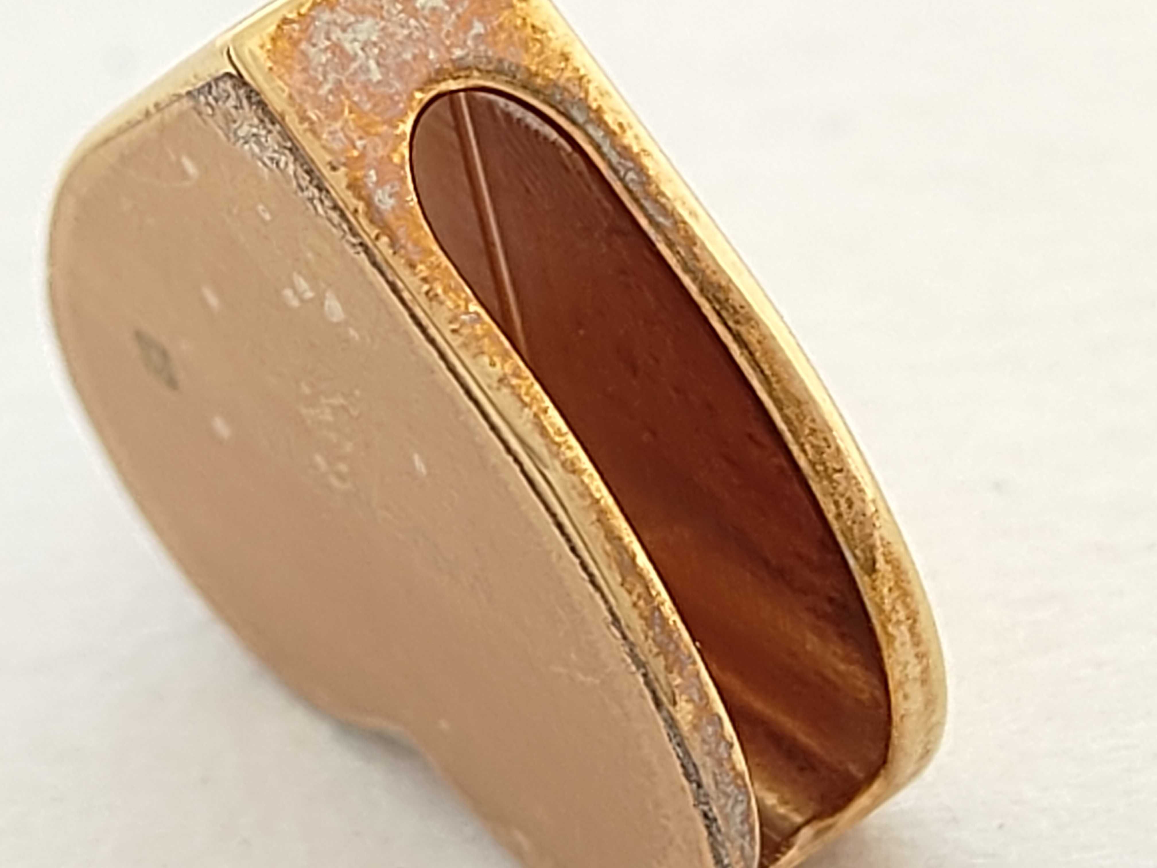 scarf ring, gold, other accessories — view 9