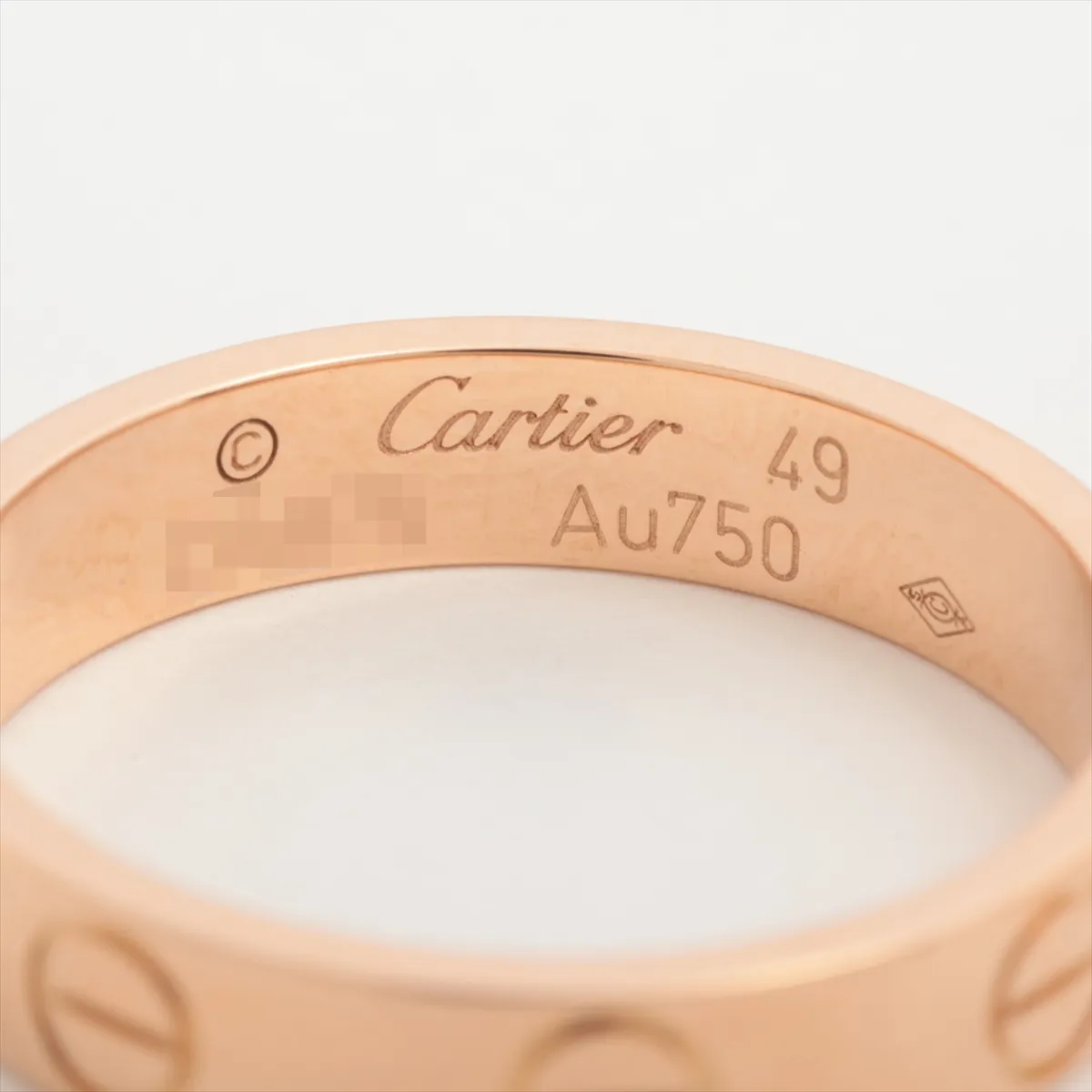 Mini Love Ring 750(PG) 2.9g 49 CIA875 — view 3