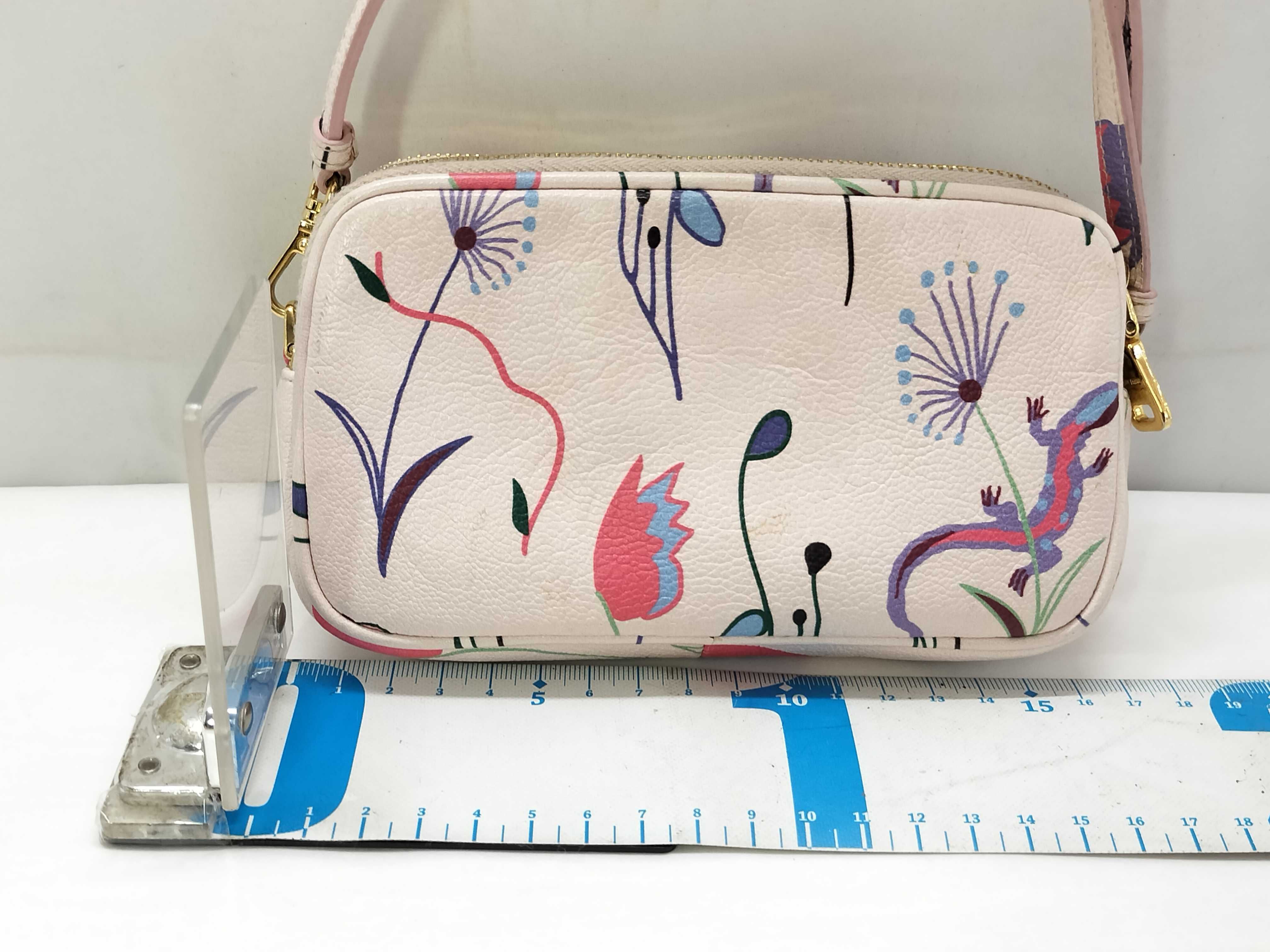 all-over print shoulder bag pouch — view 2