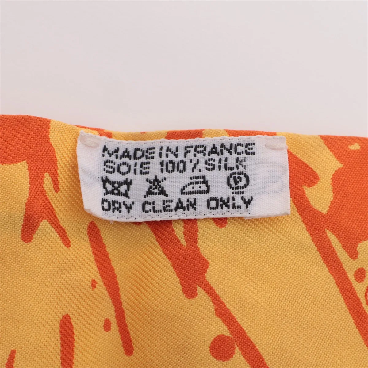 Twilly Cheval Surprise scarf, silk, orange, with — view 4
