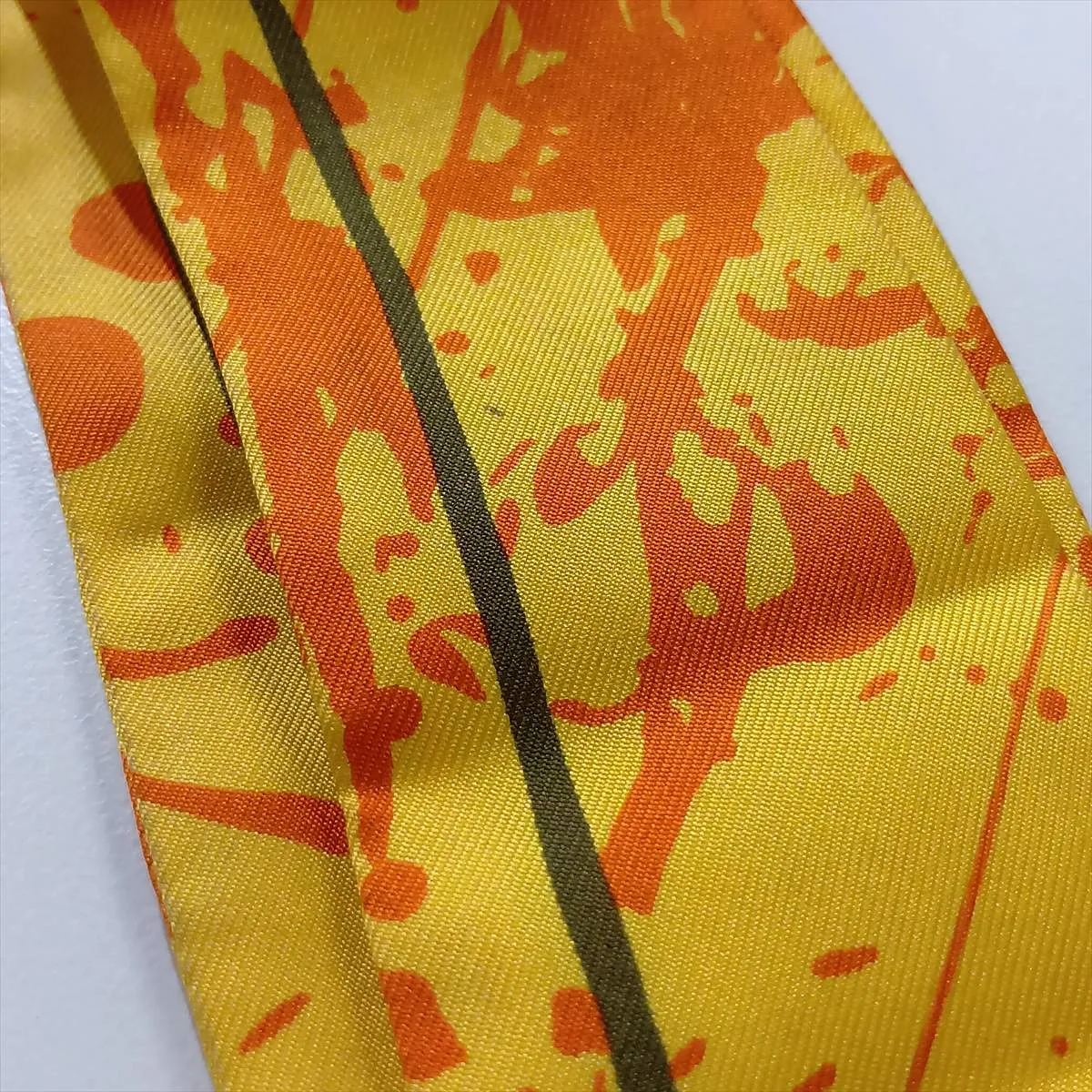 Twilly Cheval Surprise scarf, silk, orange, with — view 5
