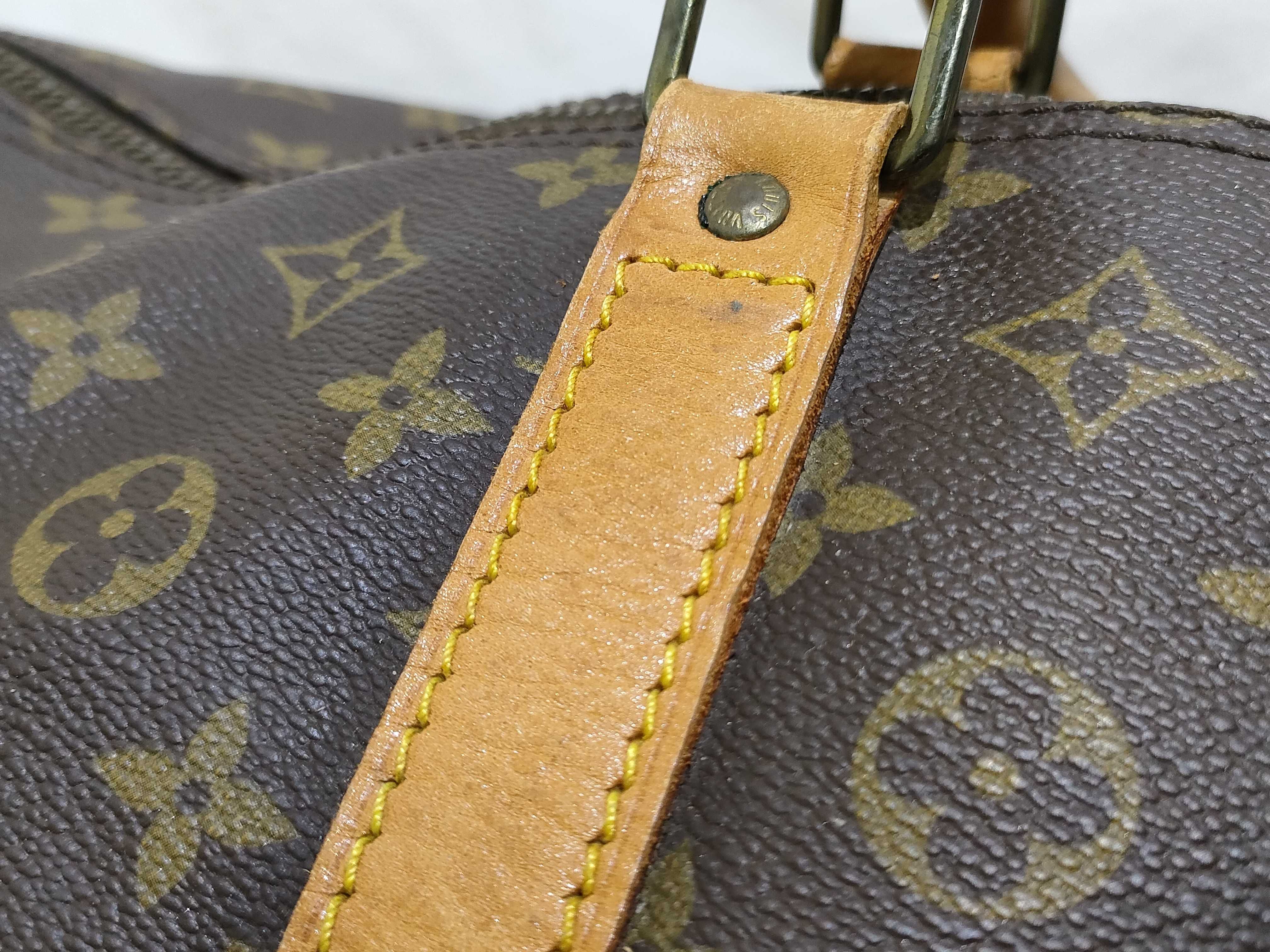 Monogram LV Monogram Keepall 60 Boston Bag — view 14