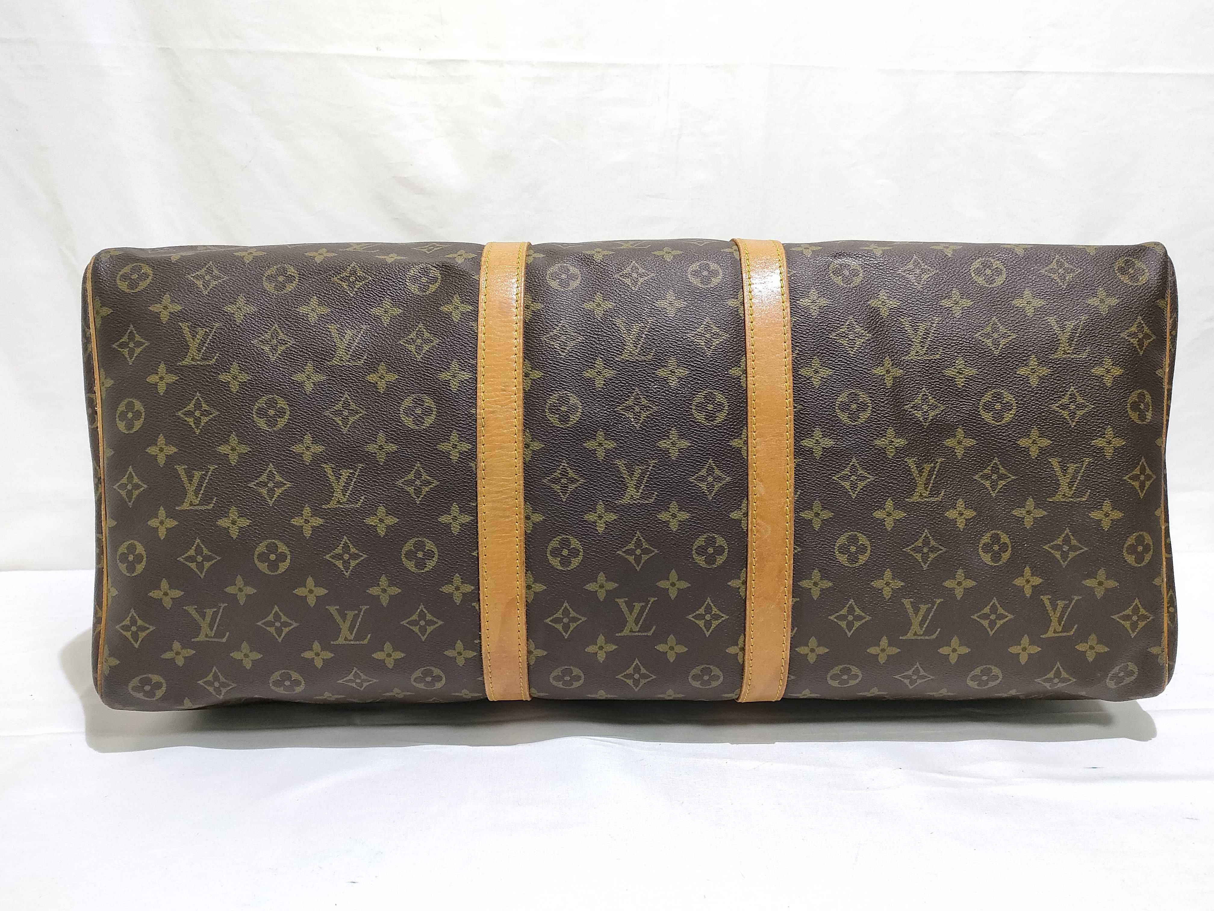 Monogram LV Monogram Keepall 60 Boston Bag — view 7