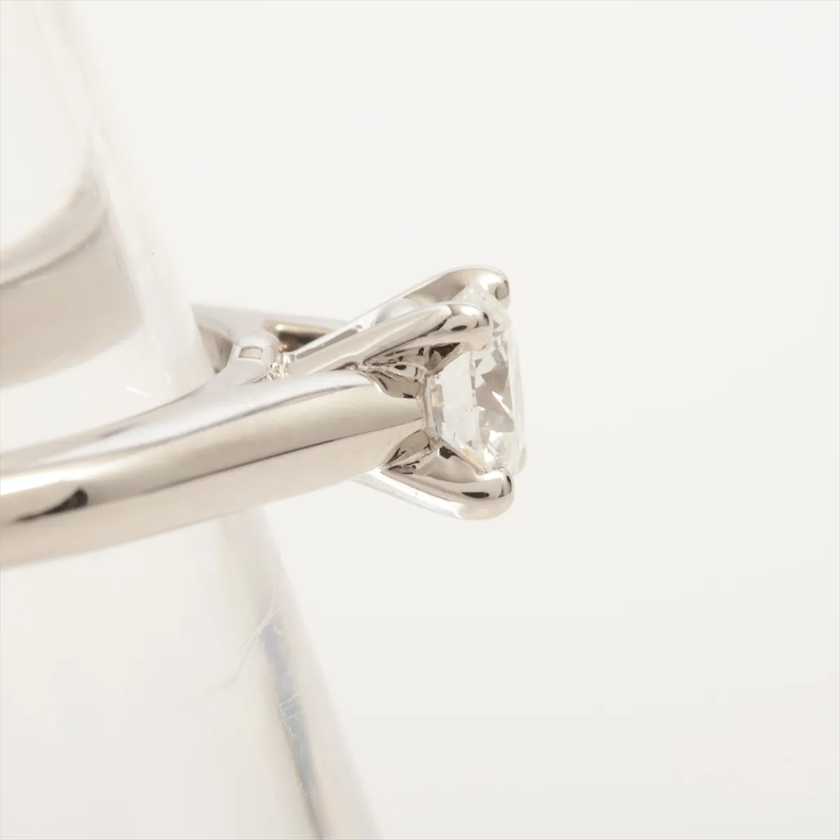 Solitaire 1895 Diamond Ring Pt950 3.6g 0.23 F VS1 VG NONE 48 PRK634 Resize Hole CRN4135949 — view 6