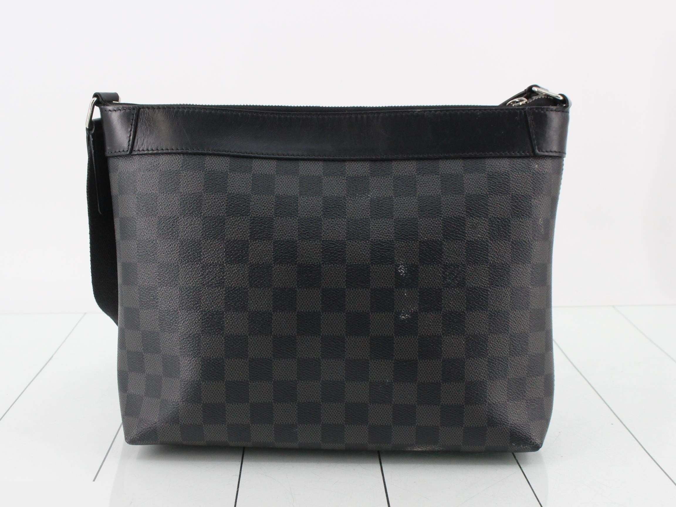 Damier Graphite Mick PM NM Shoulder Bag — view 2