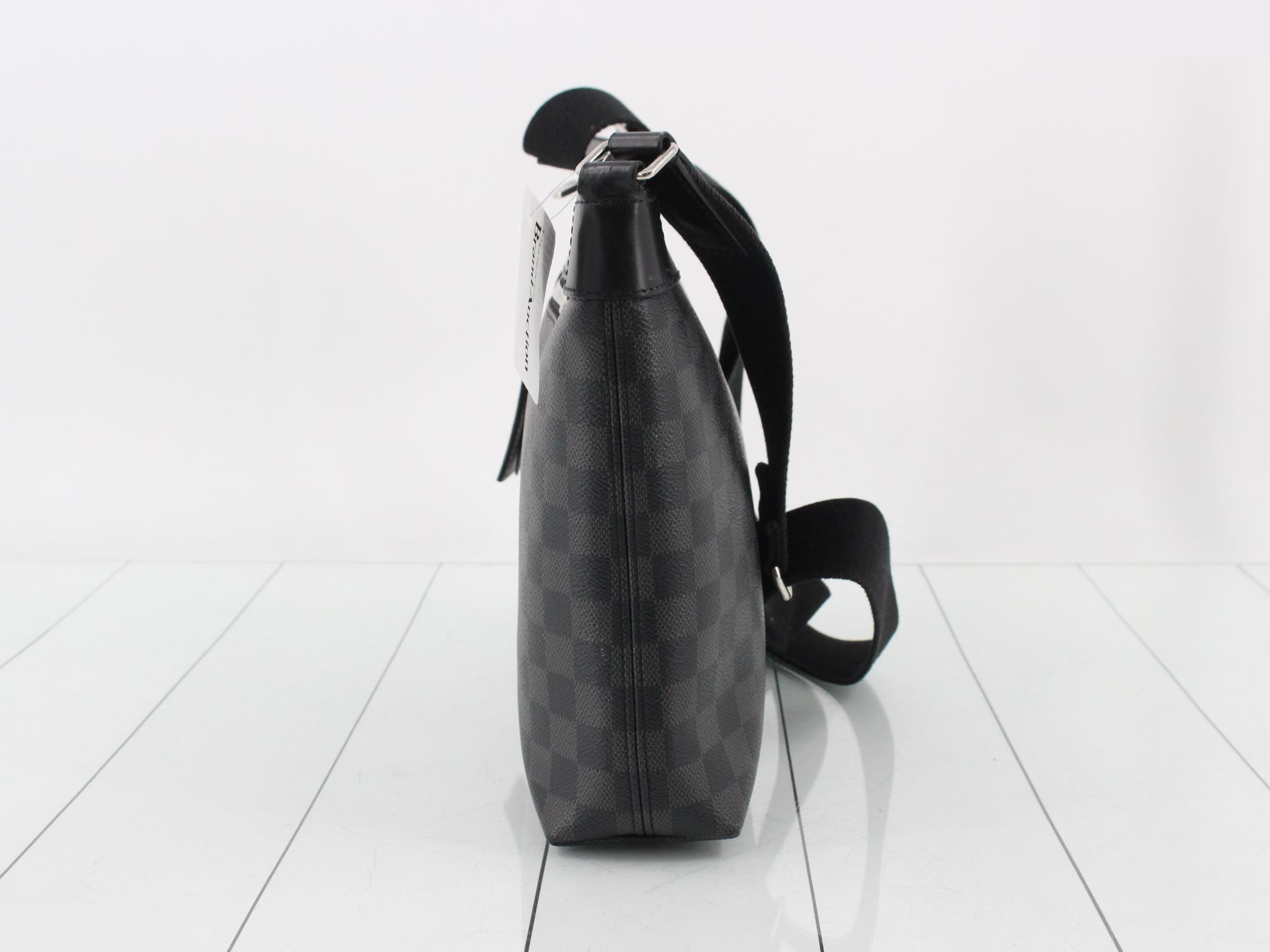 Damier Graphite Mick PM NM Shoulder Bag — view 3