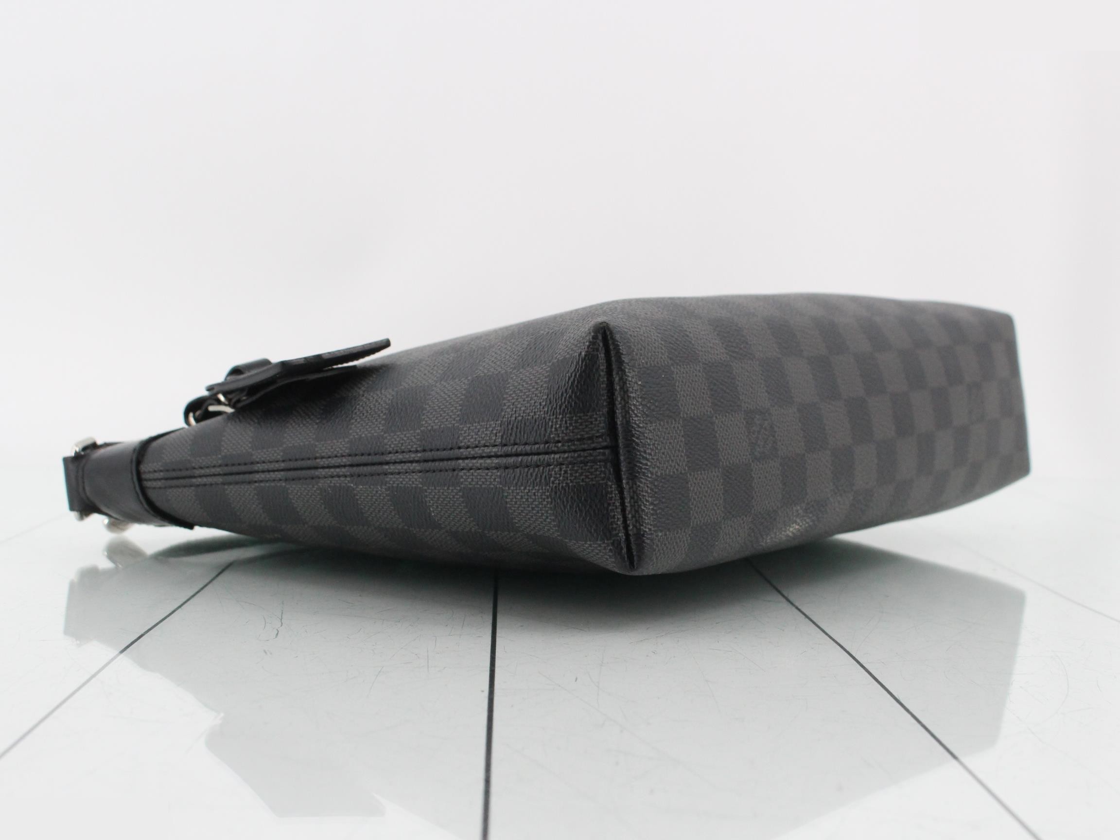 Damier Graphite Mick PM NM Shoulder Bag — view 5