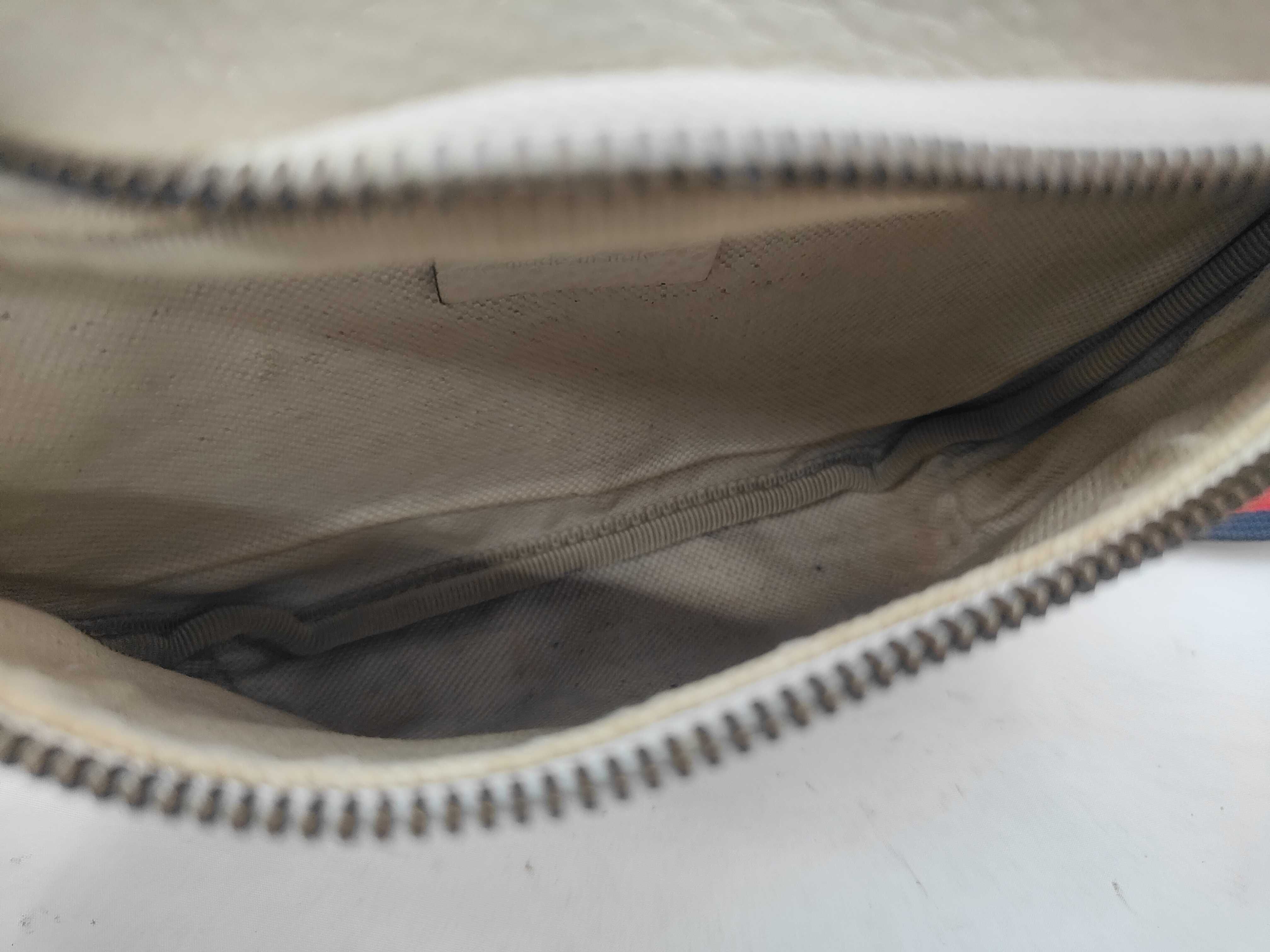 Logo Print Leather Belt Bag (Waist Bag) — view 8