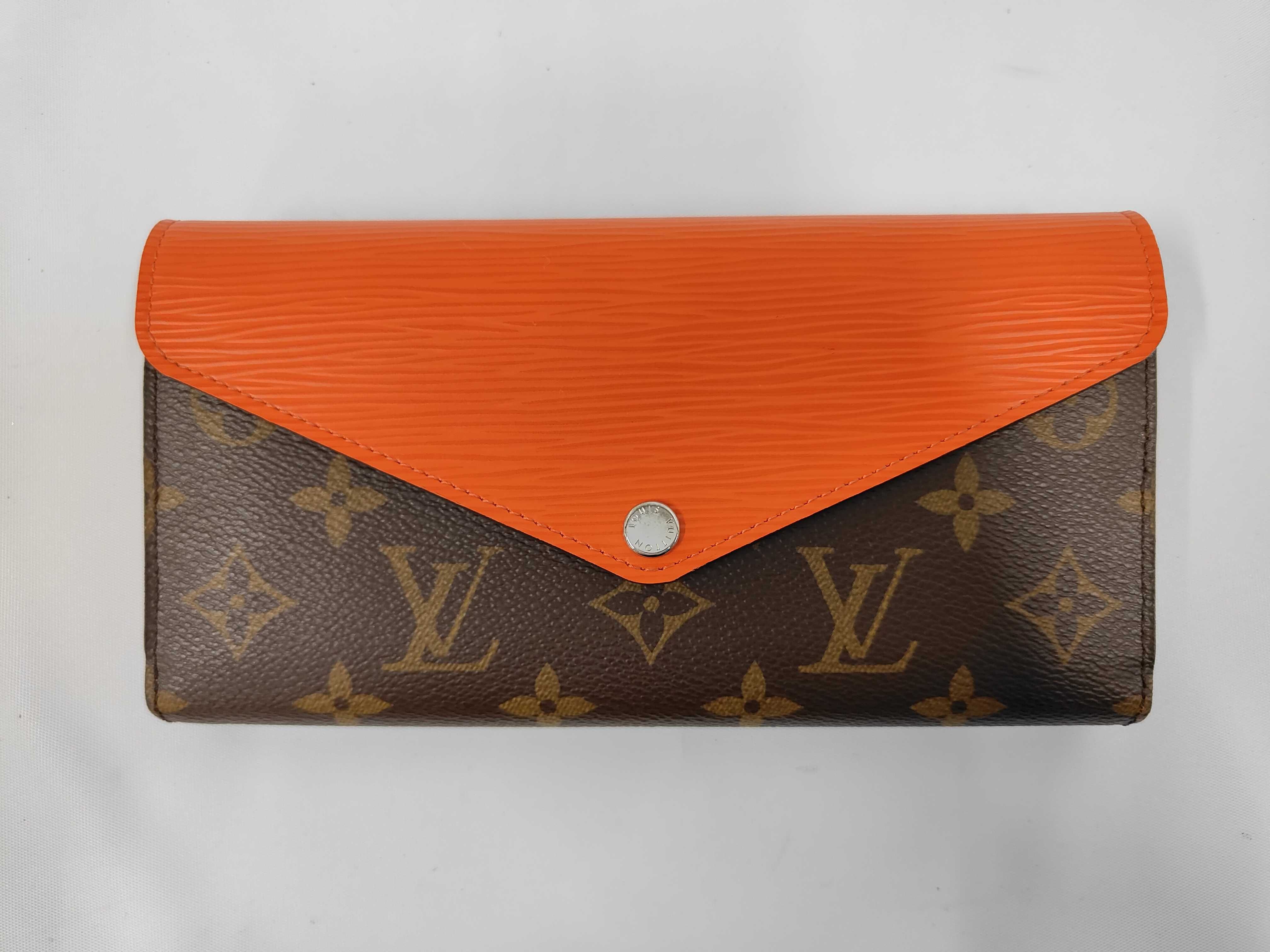 Monogram M60499 CA1144 Portefeuille Marie-Lou Long Piment Wallet