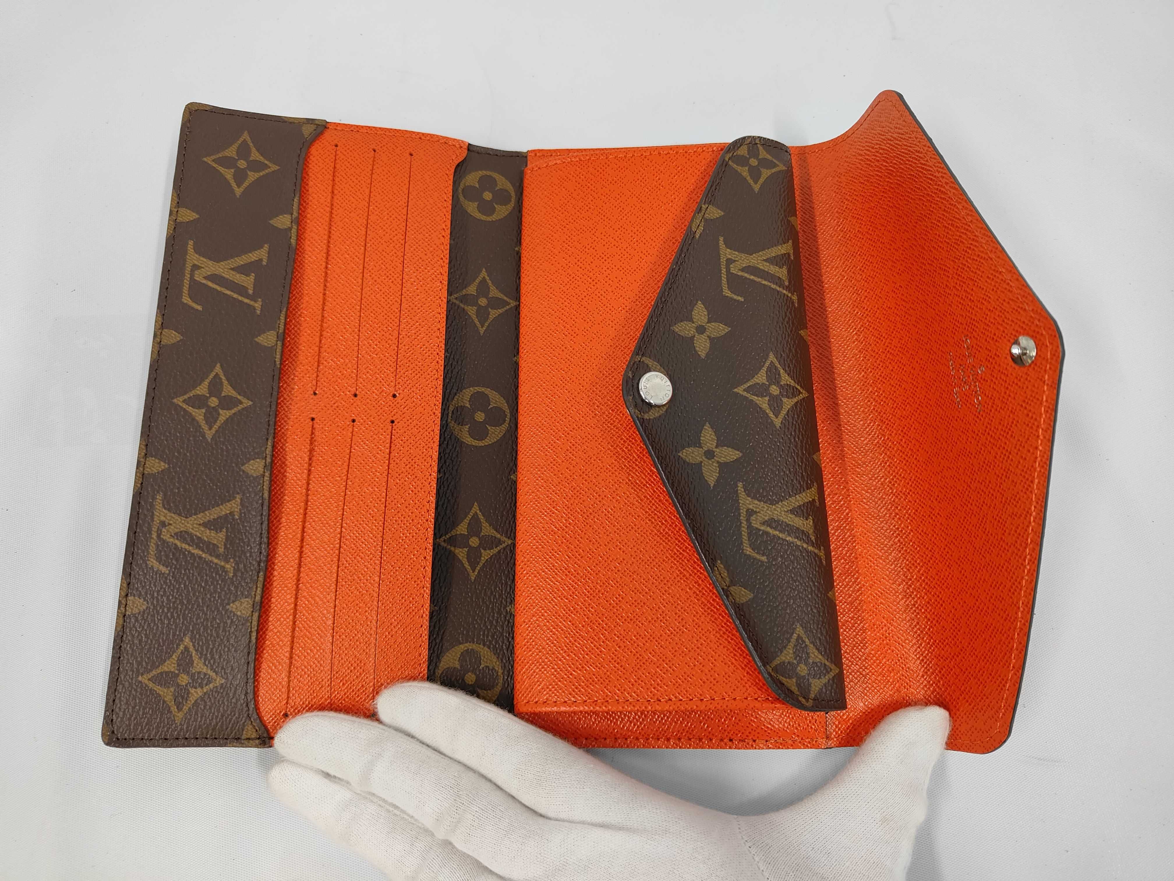 Monogram M60499 CA1144 Portefeuille Marie-Lou Long Piment Wallet — view 7