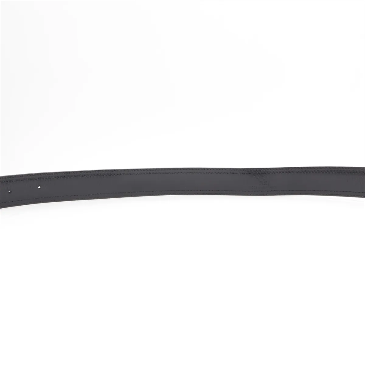 Belt 80 GP x Leather Black x Silver — view 4