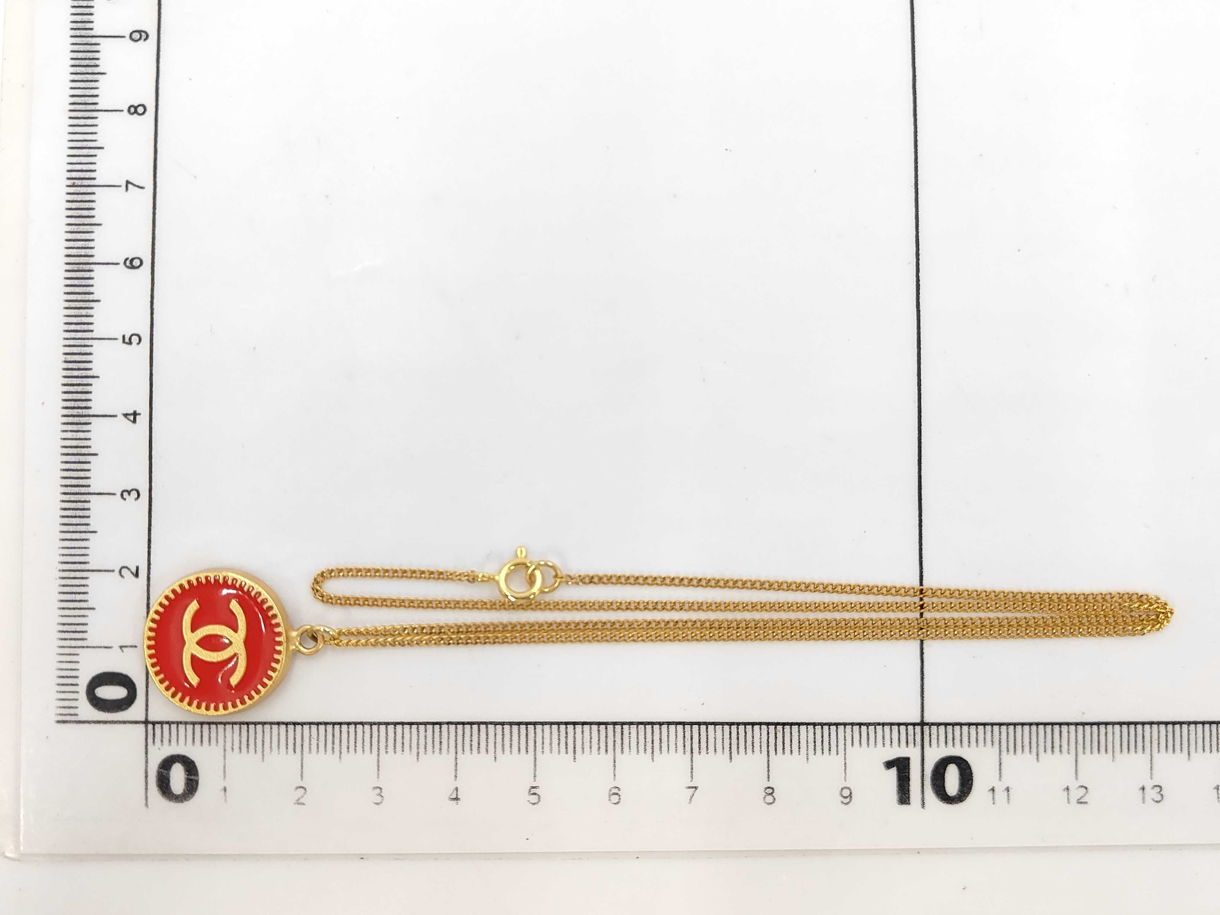 Coco Mark Coin Motif Necklace 01P — view 7