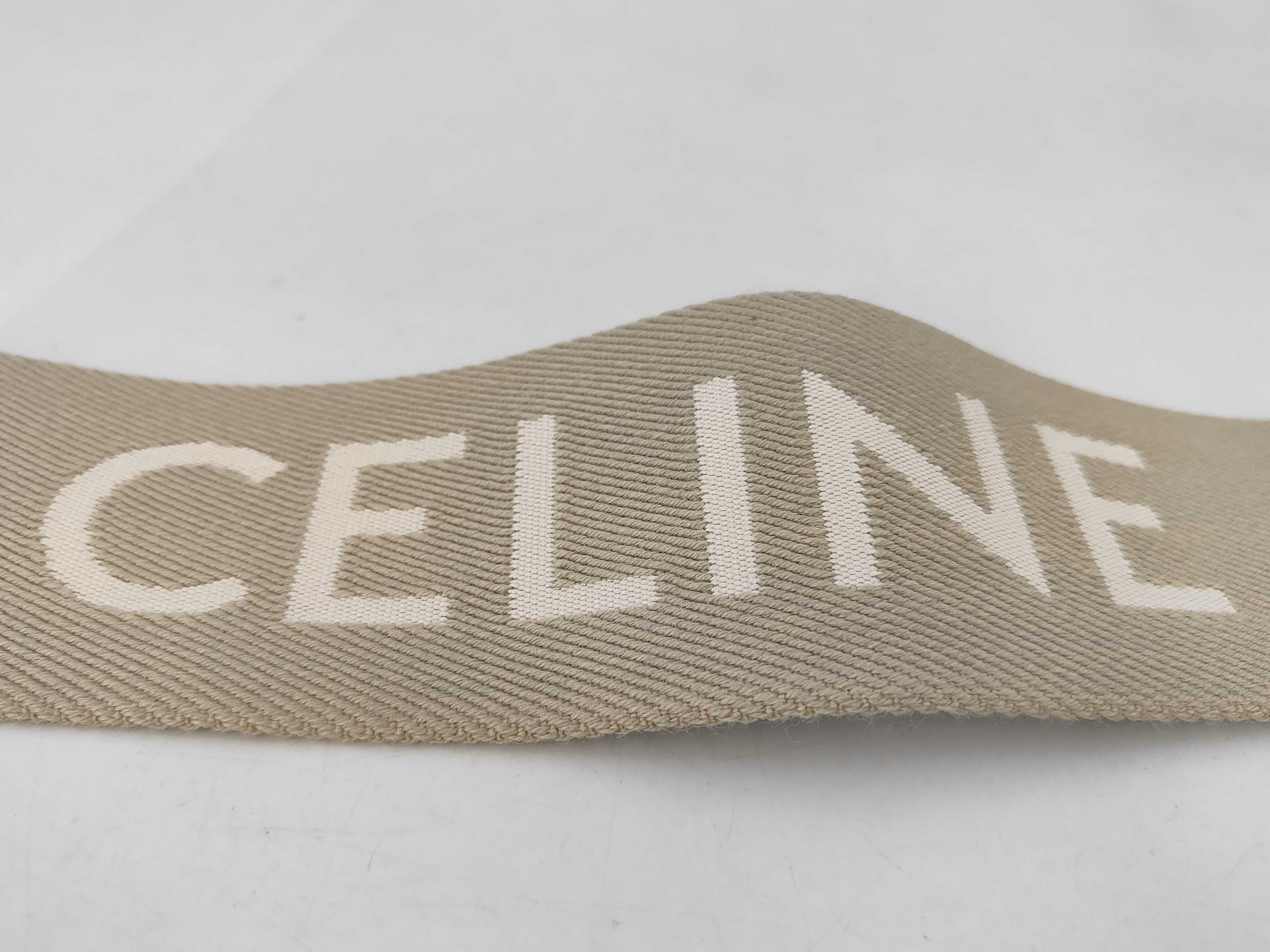logo shoulder strap, canvas x leather x GP beige strap — view 6