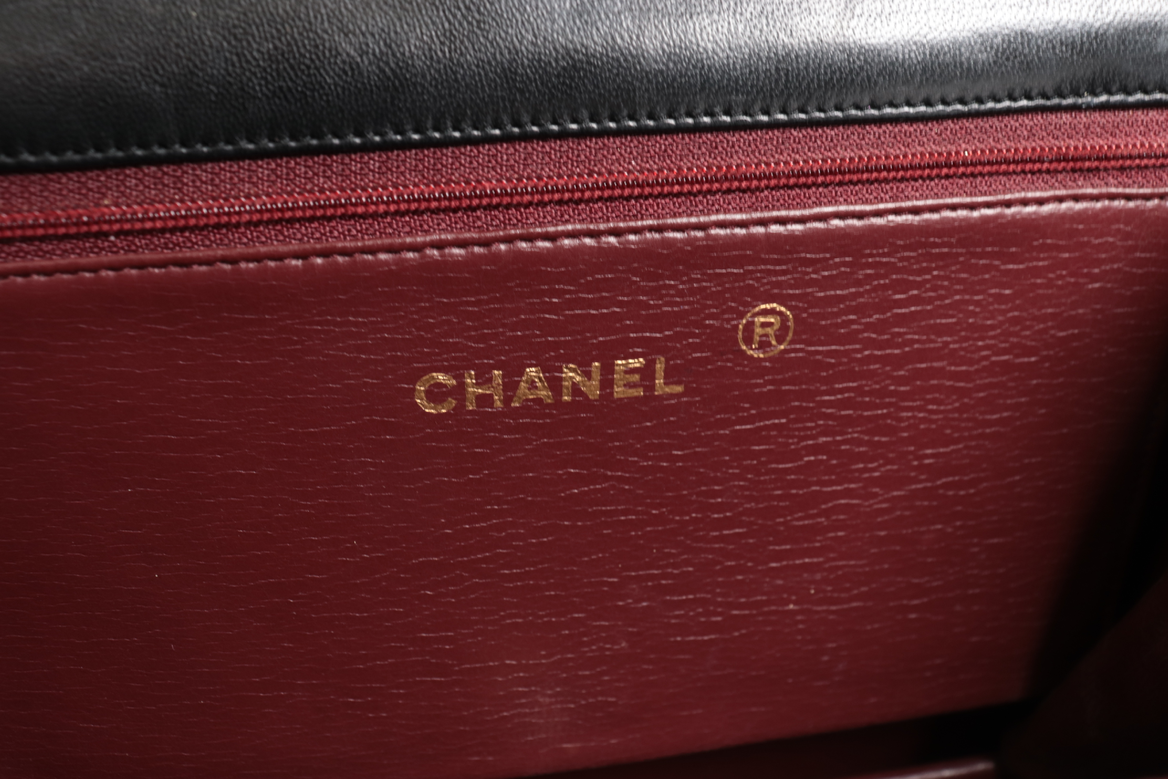 Matelassé Lambskin Push Chain Shoulder Bag — view 7