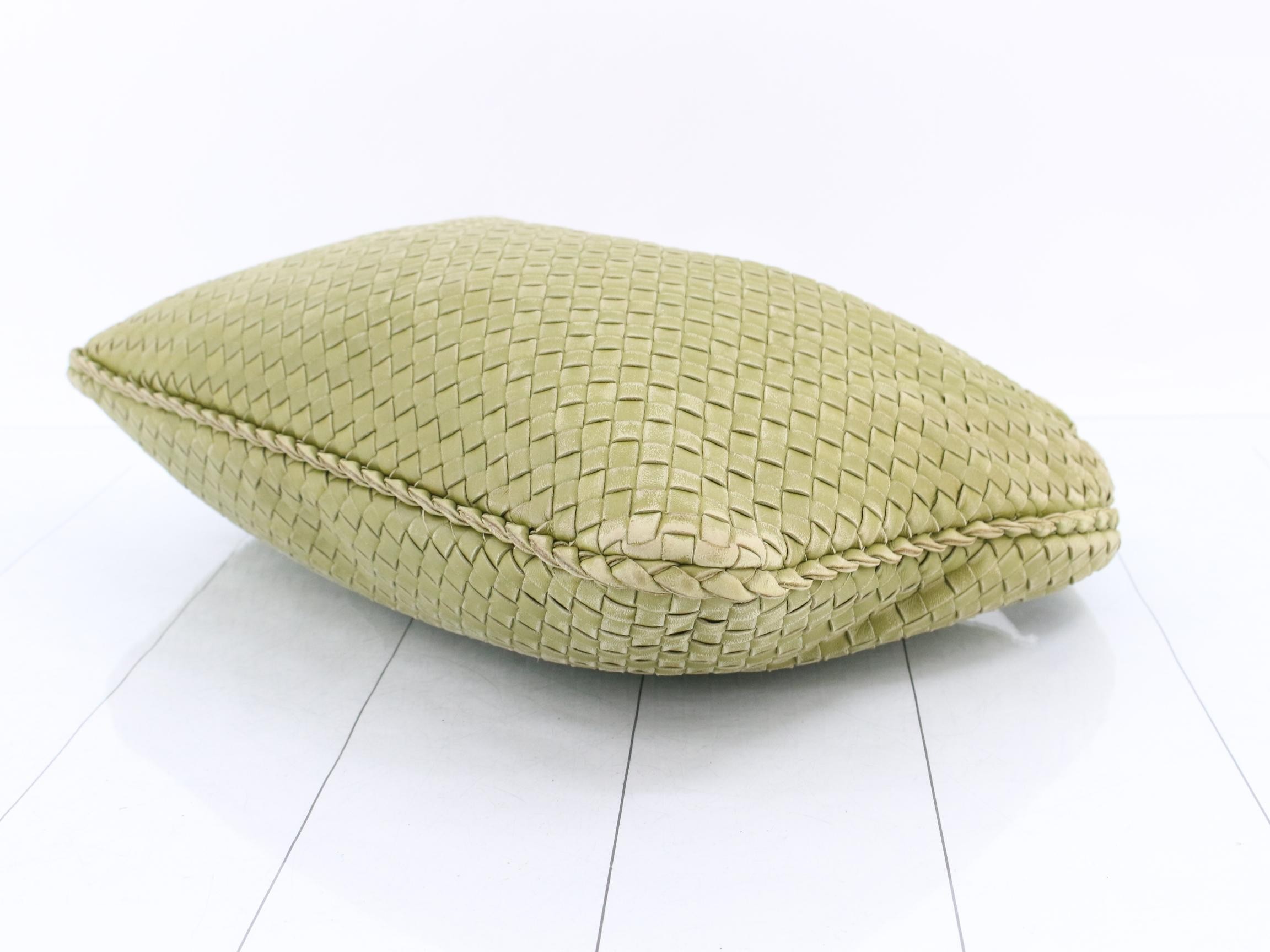 Intrecciato Hobo One-Shoulder Bag — view 6