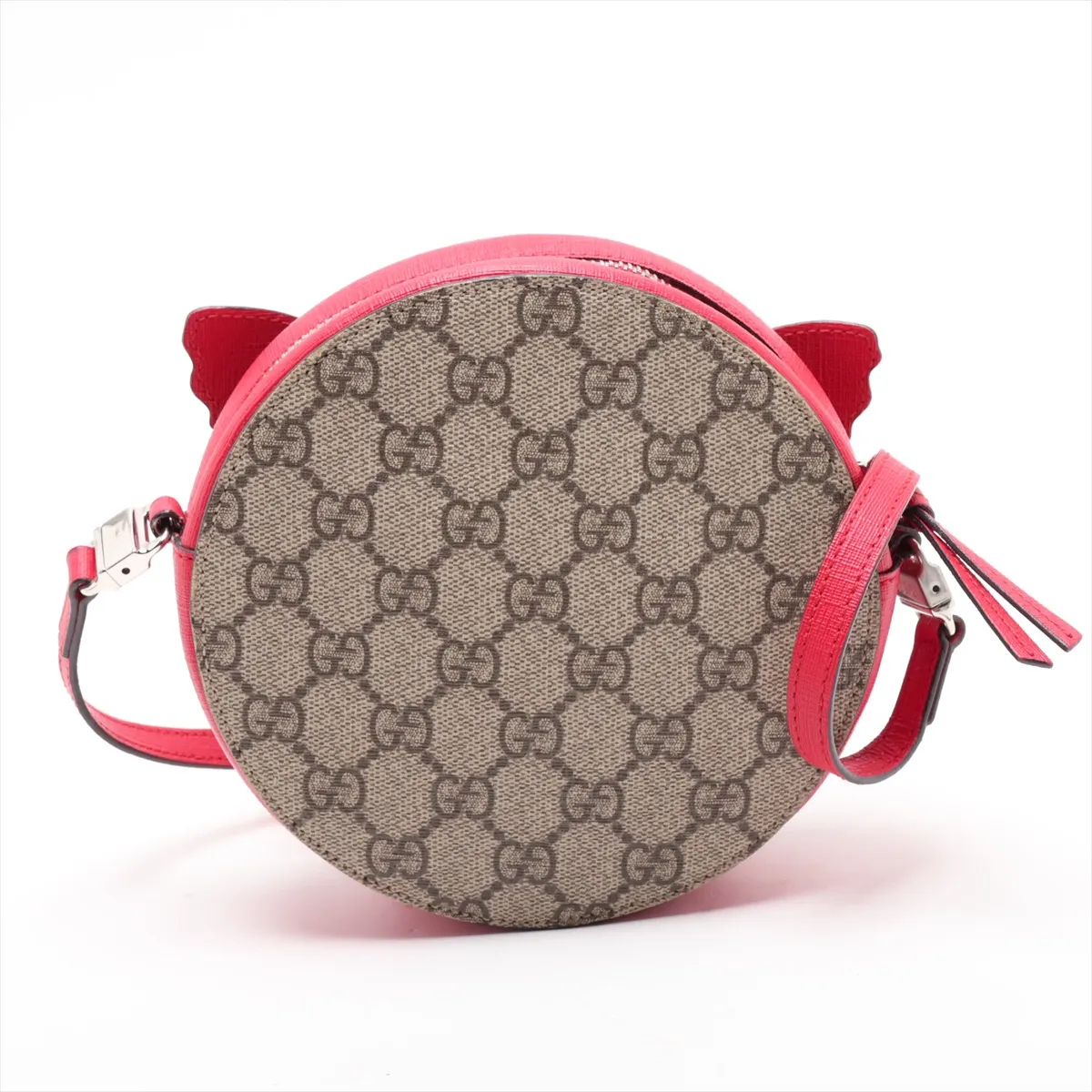 GG Supreme Children's 550782 PVC x Leather Shoulder Bag Beige x Rainbow — view 2