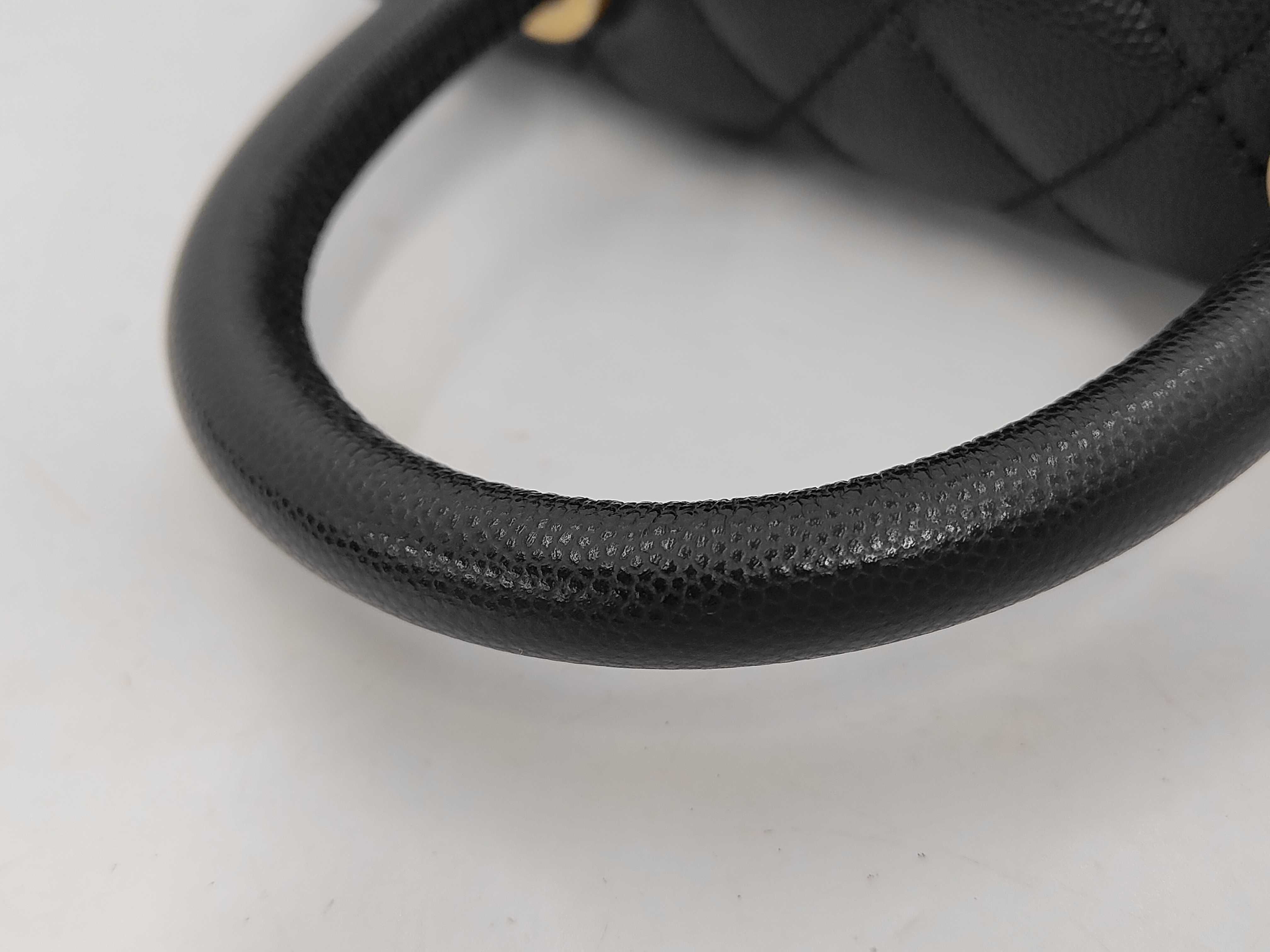 Caviar Skin Coco Handle Shoulder Bag — view 5