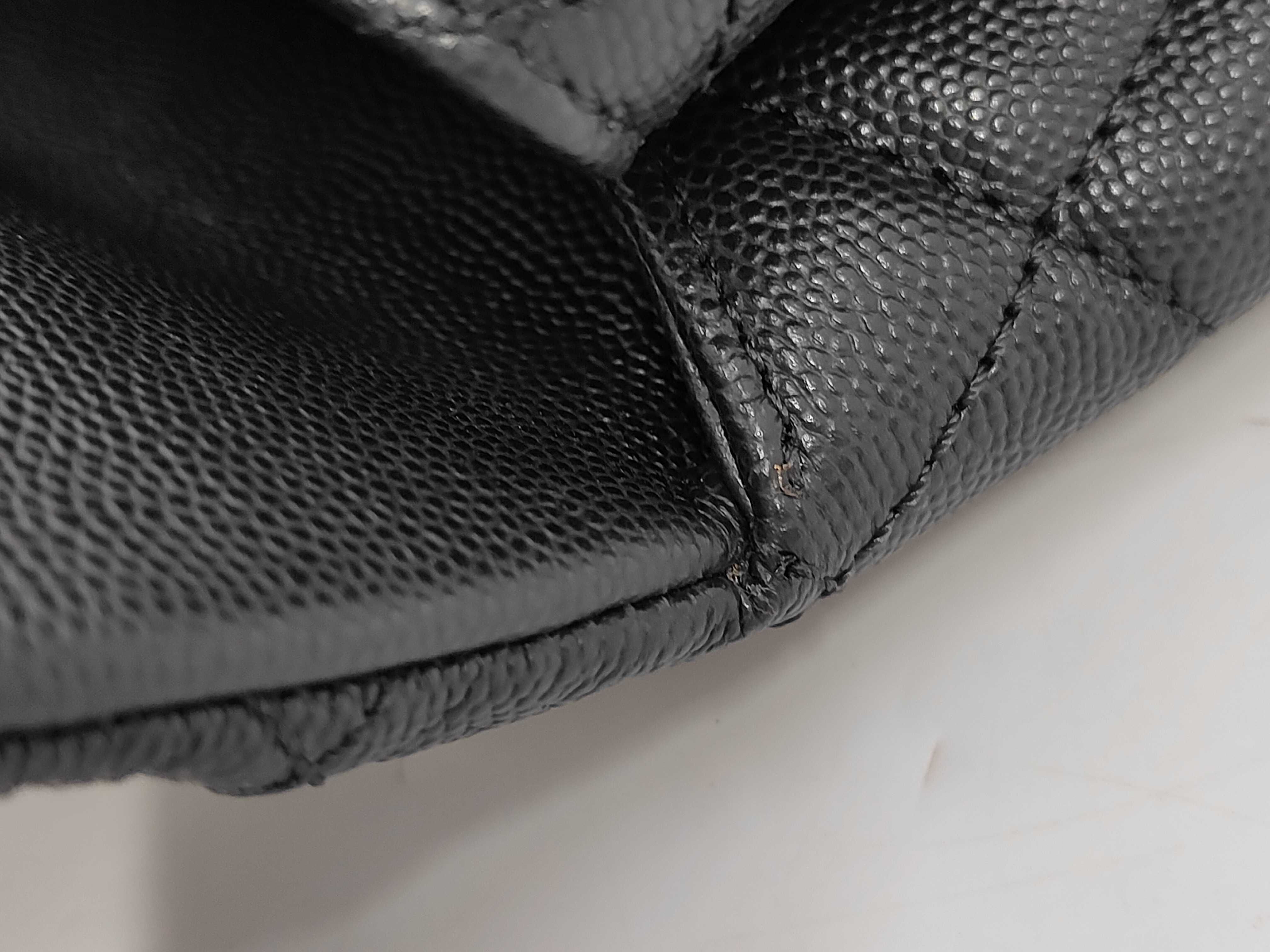 Caviar Skin Coco Handle Shoulder Bag — view 9