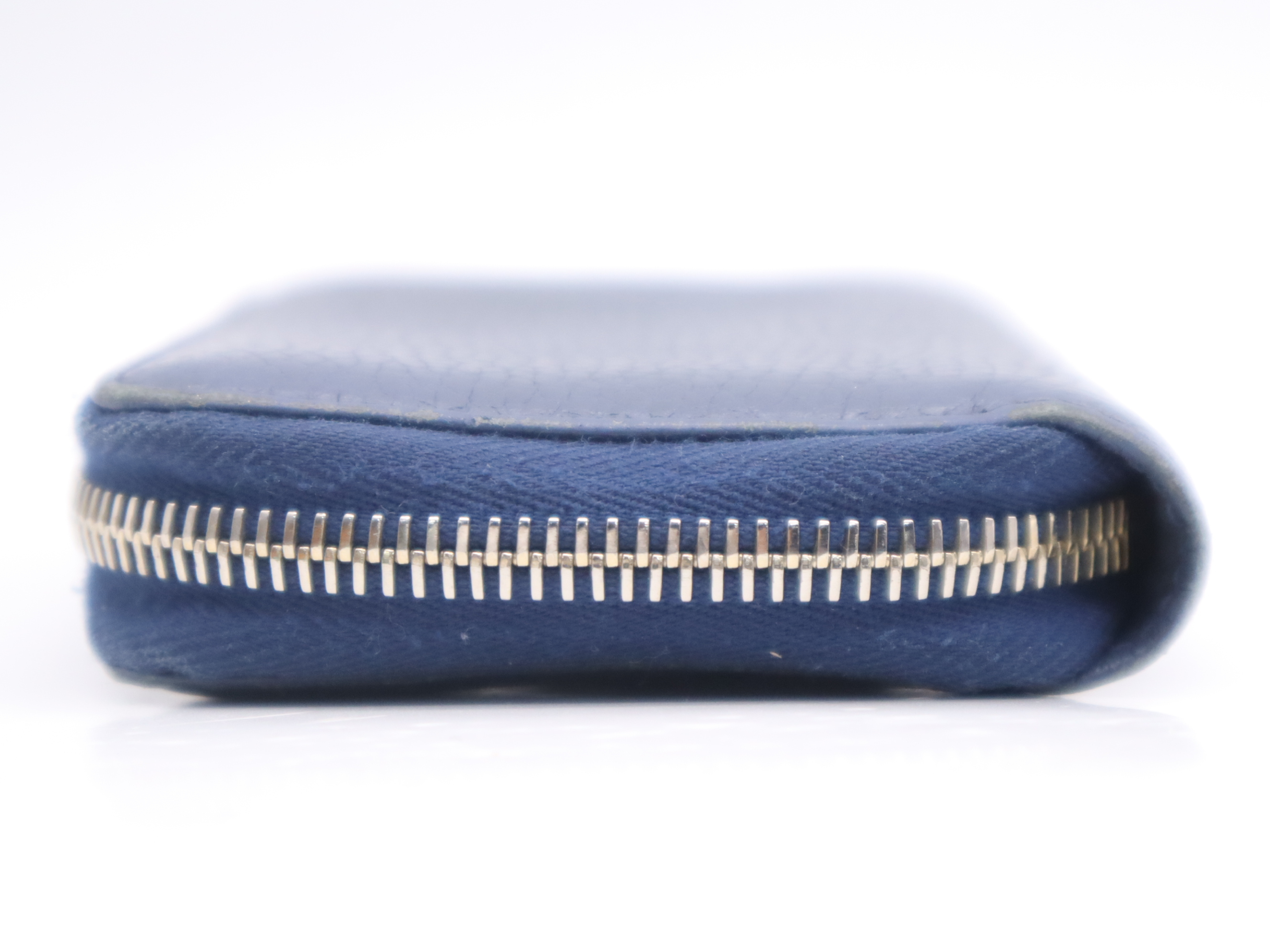598209 Leather Soho Coin Case, Blue, with Box, Wallet — view 3