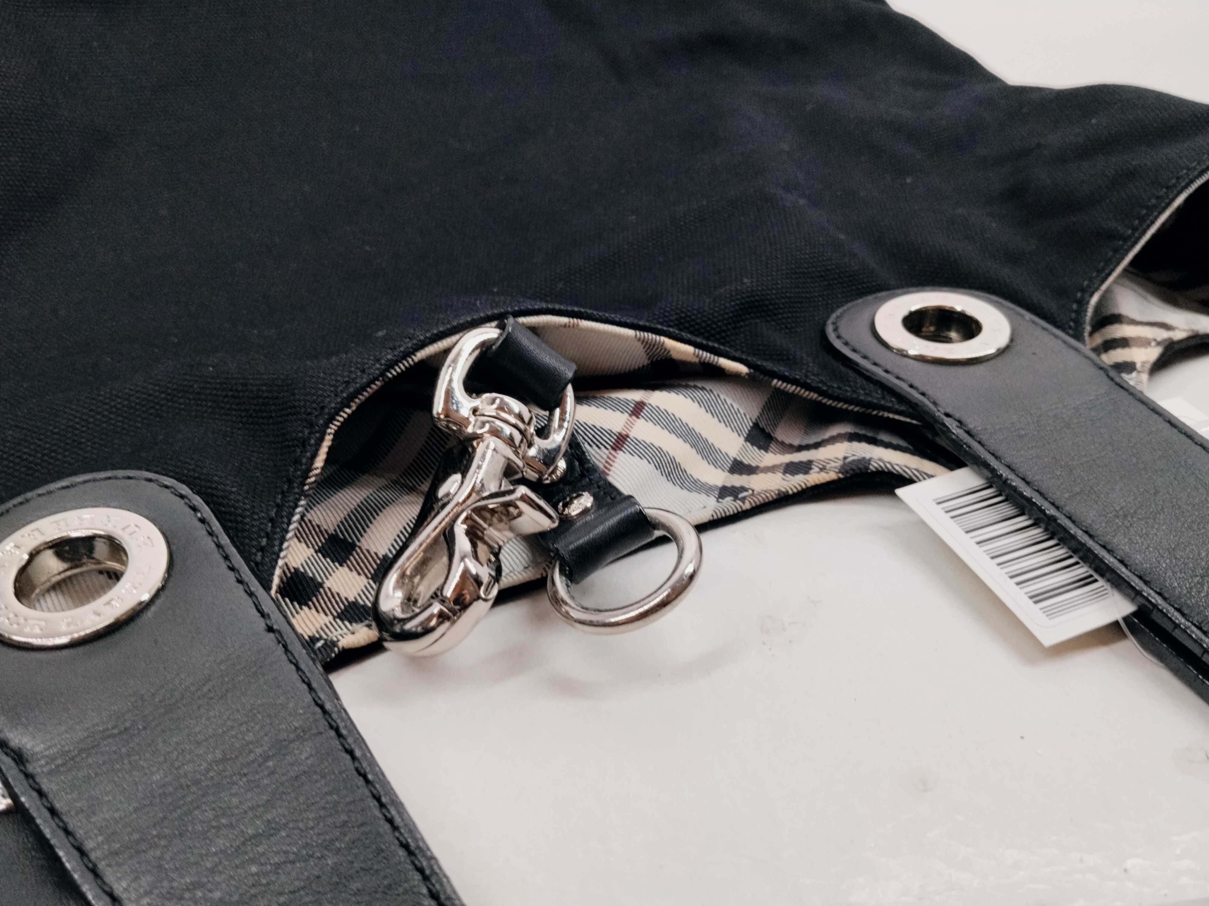 Blue Label Nova Check Canvas Tote Bag — view 8