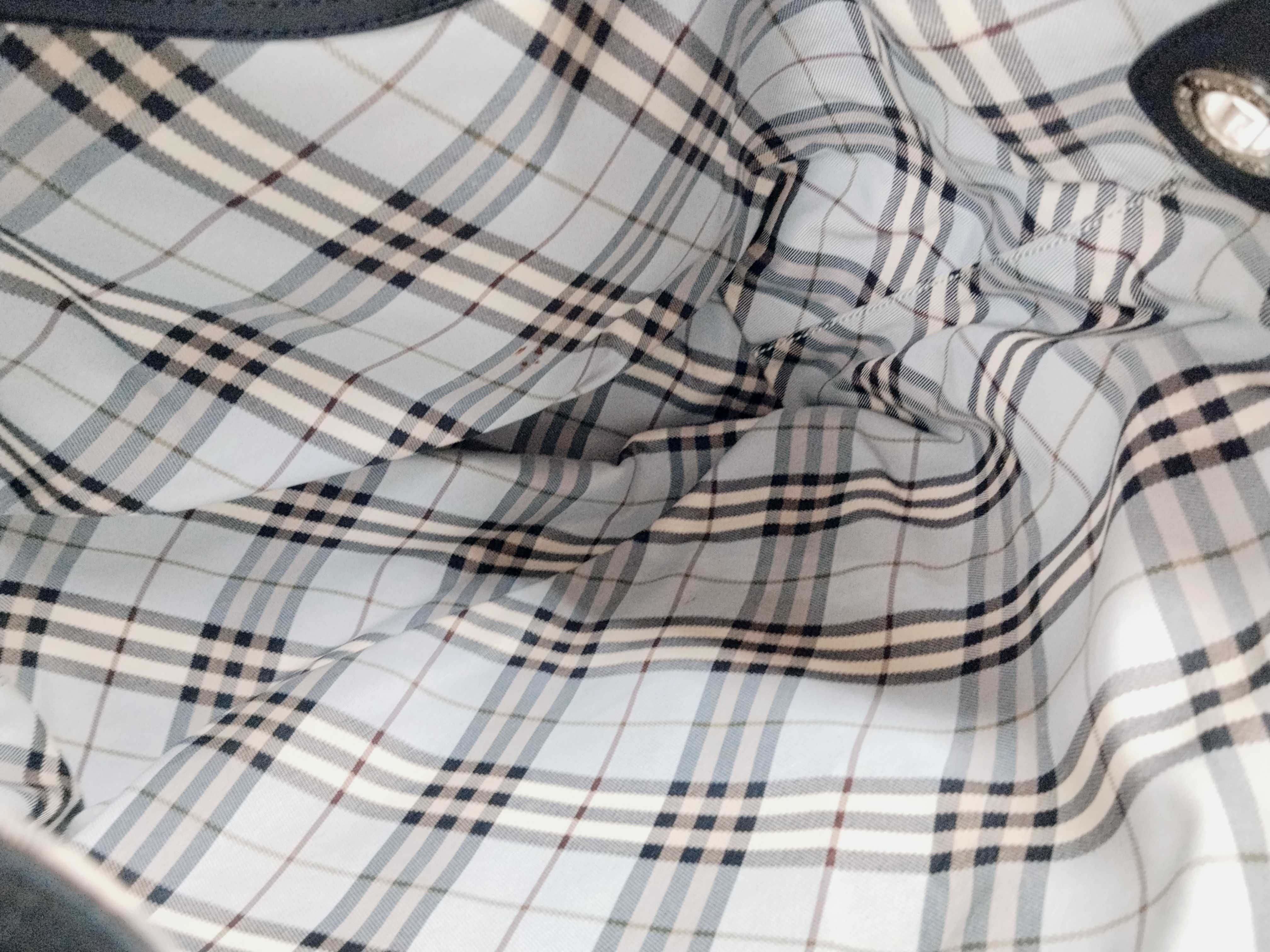 Blue Label Nova Check Canvas Tote Bag — view 9